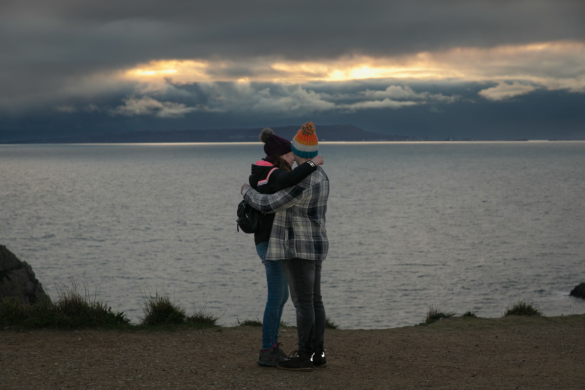 Jake proposal to Becky at Durdle Door Dorset on the 30th December 2024