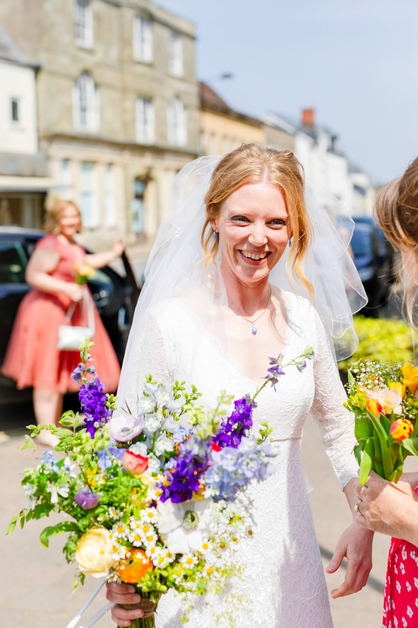 Pictures from Jay and Flo's beautiful spring wedding that took place at Shaftesbury in North Dorset and