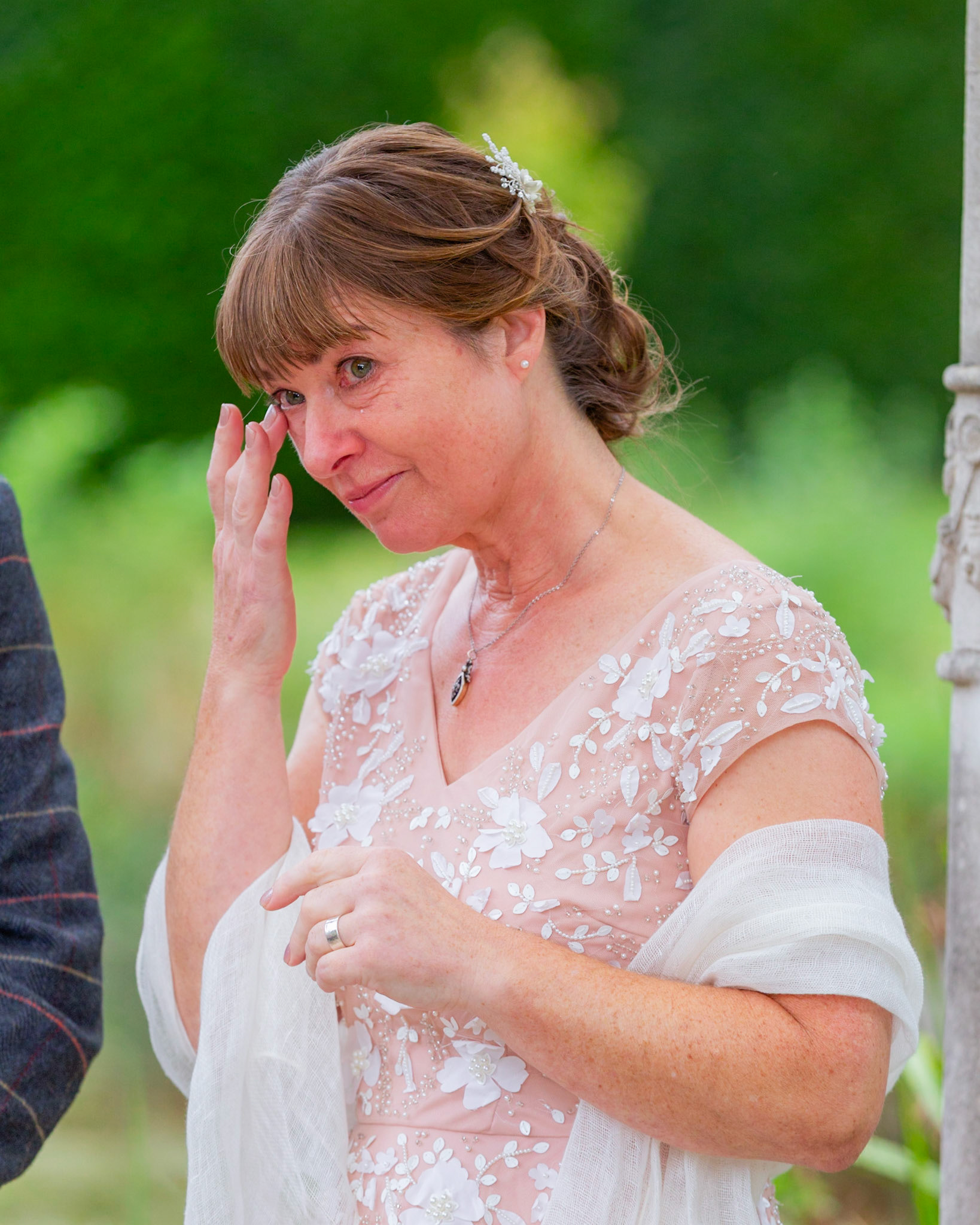 Sharon and Chris at their beautiful Wedding at The Springhead Gardens near Shaftesbury Dorset
