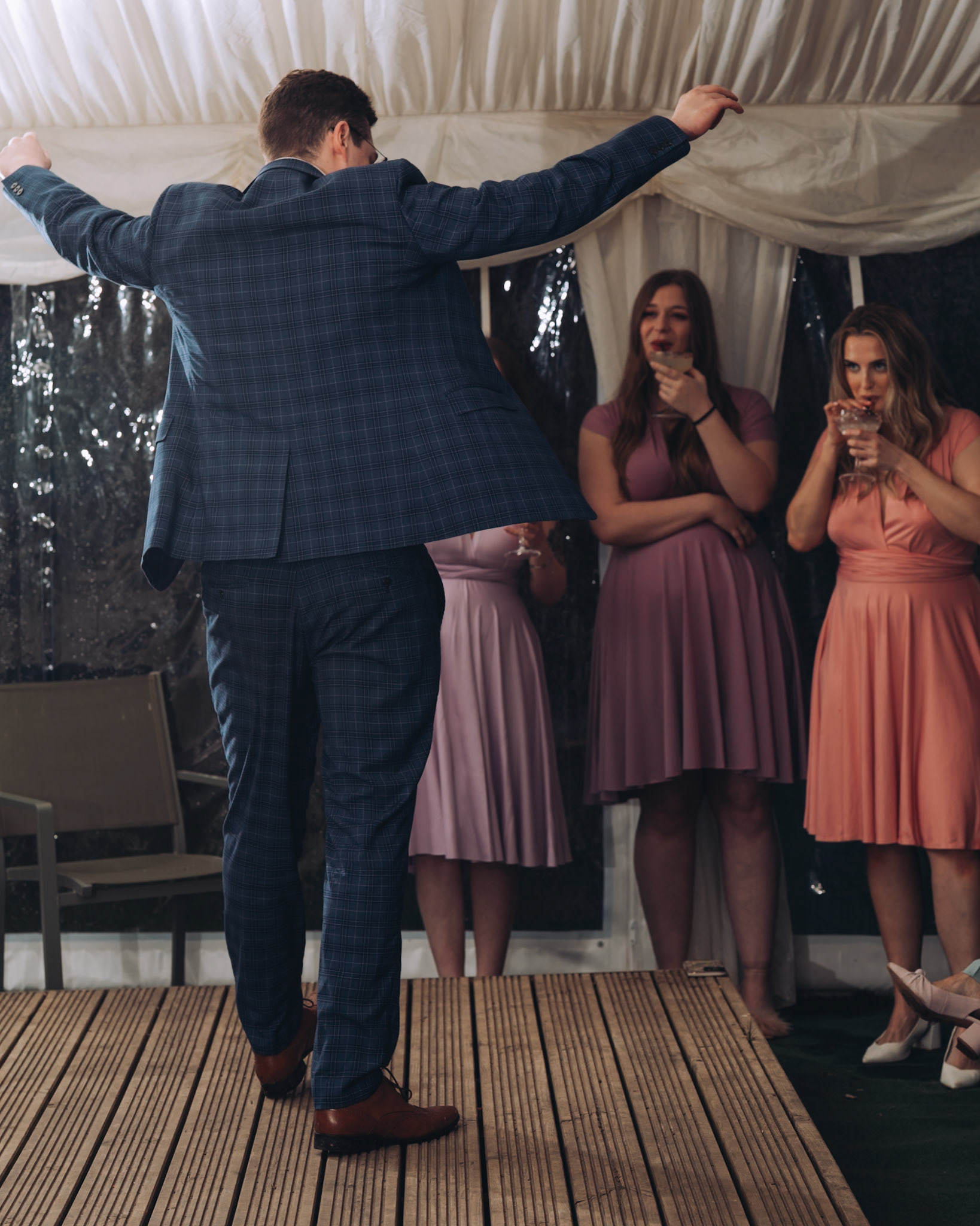 Logan and Jordans Wedding at Wimborne in March 2025