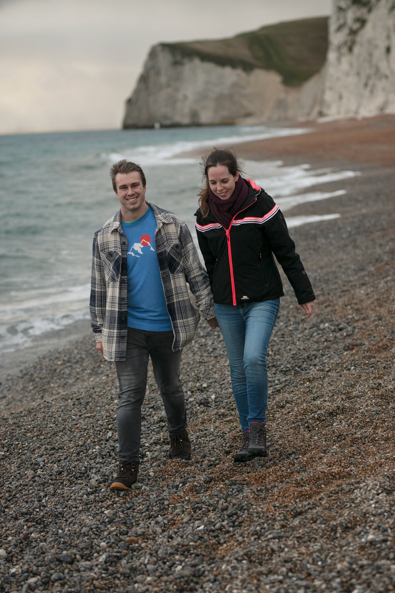 Jake proposal to Becky at Durdle Door Dorset on the 30th December 2024