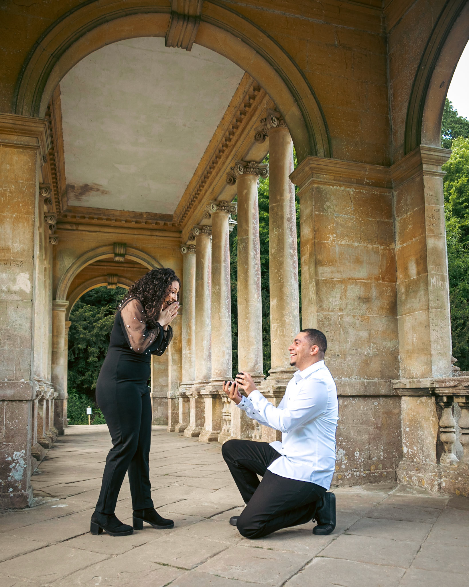 Engagemnet Shoot at Bath North Somerset Spring 2022