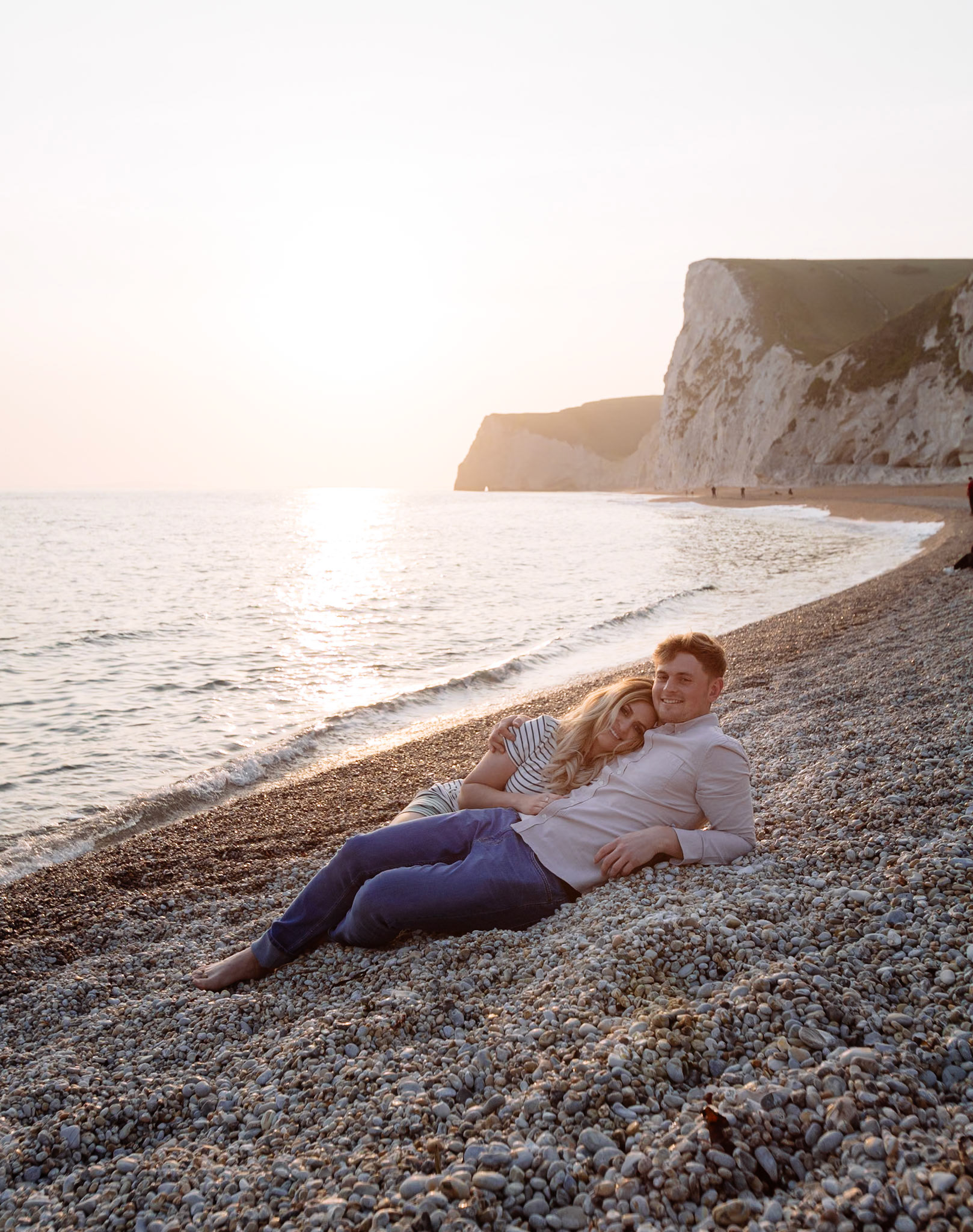 Engagement Photography Shoot at Durdle Door Dorset