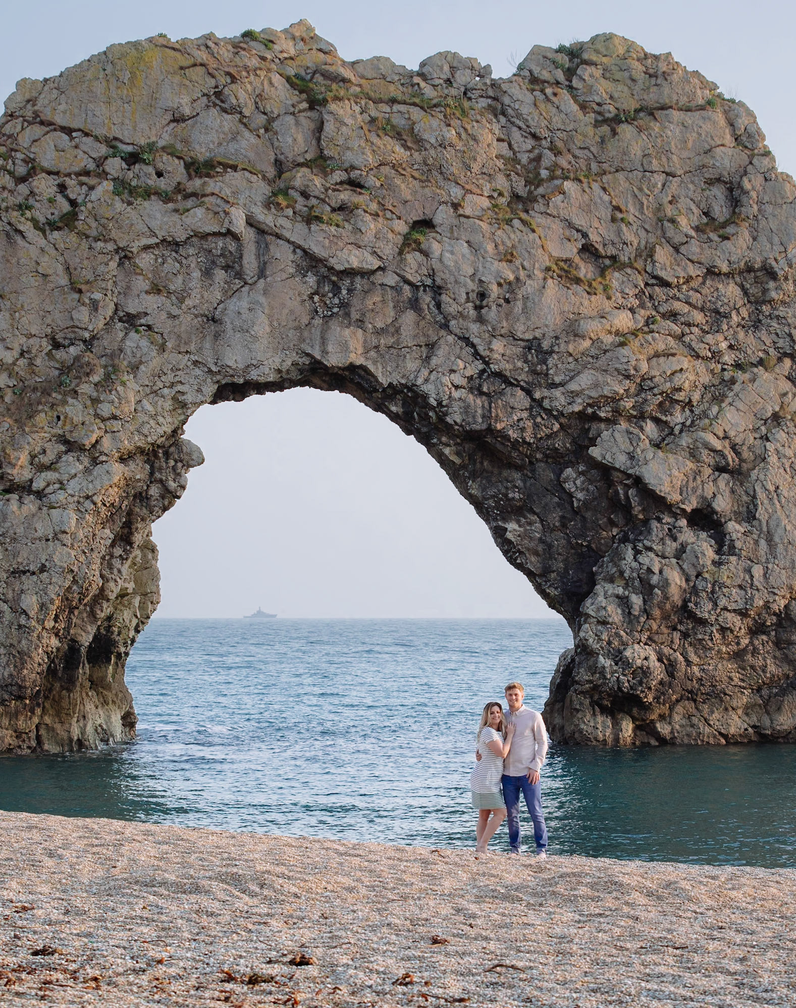 Engagement Photography Shoot at Durdle Door Dorset