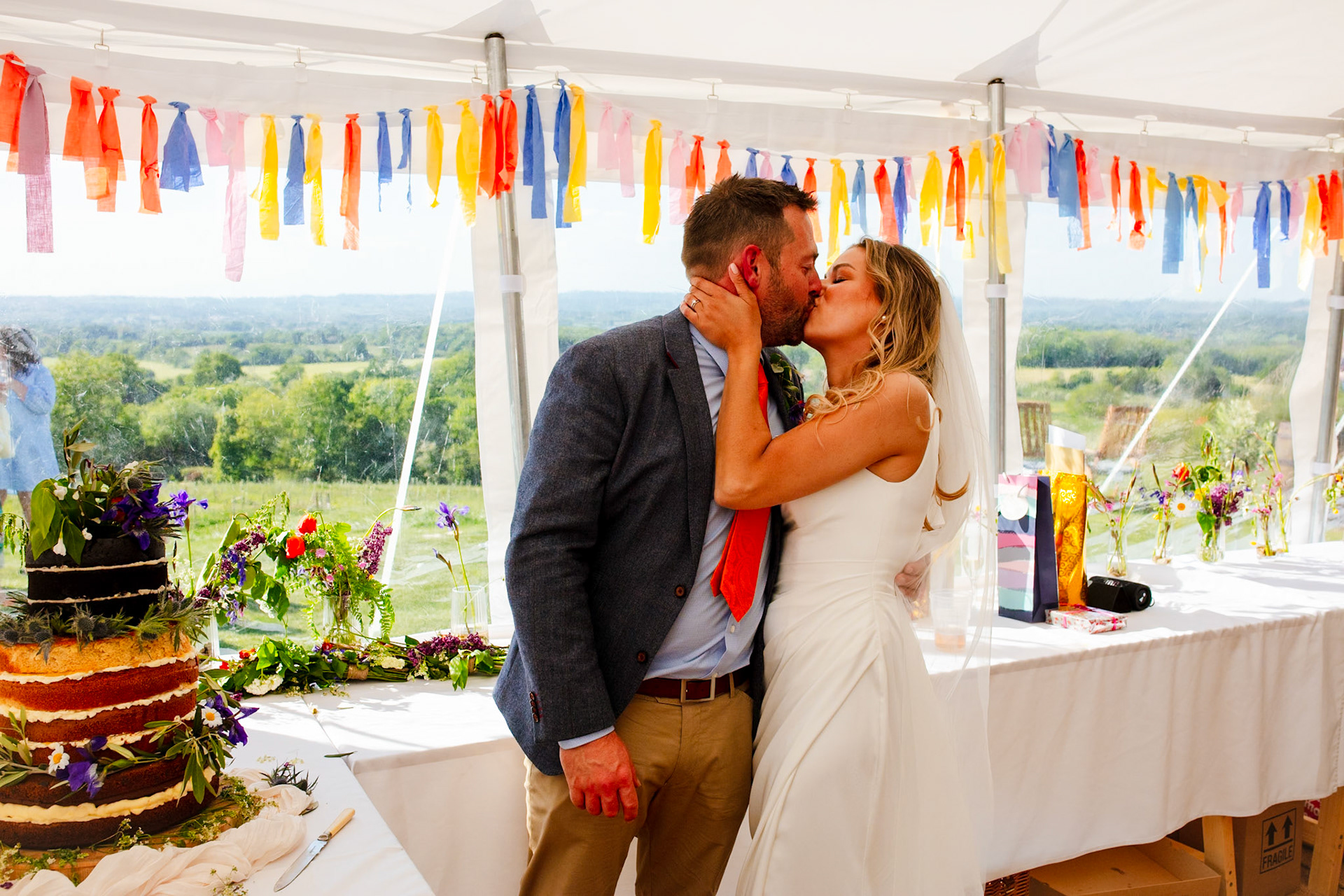 Holly and Olivers wedding that took place on 10th May 2025 with the ceremony taking place at Shaftesbury Town Hall photos on the Famouse Gold Hill and reception at a local house.