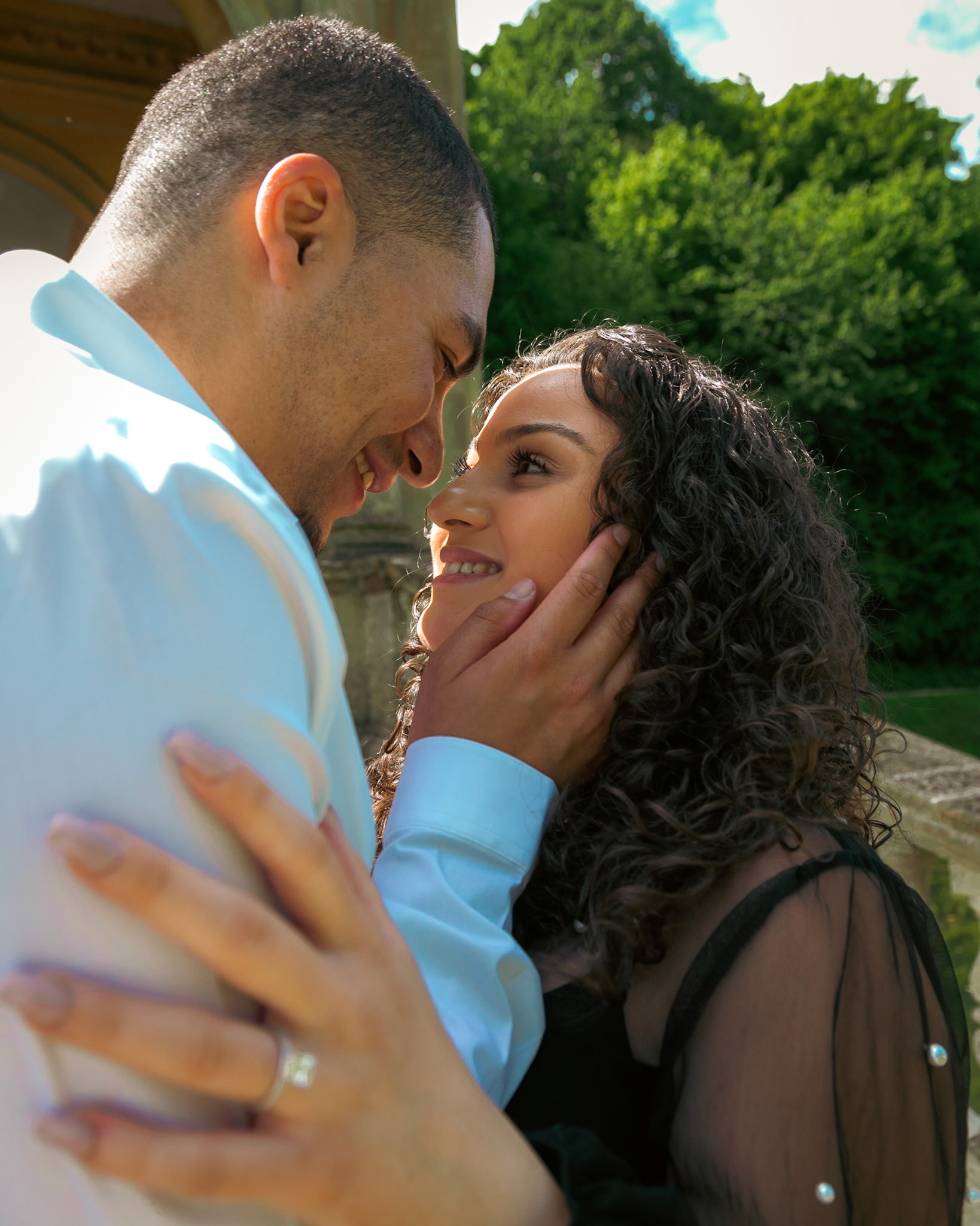 Engagement Shoot at Prior Park Bath North Somerset