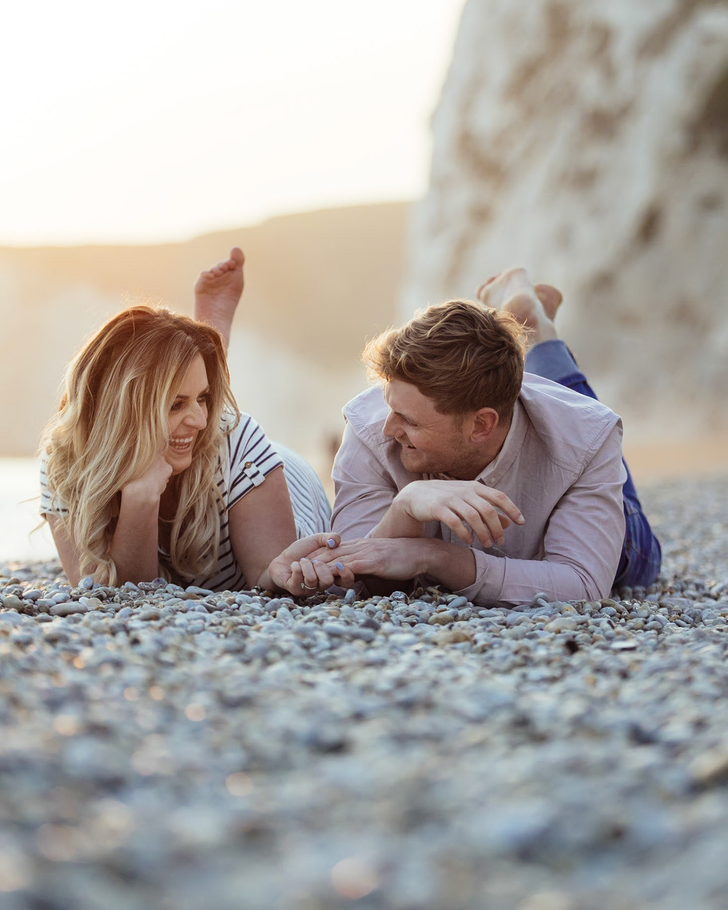 Engagement Photography Shoot at Durdle Door Dorset
