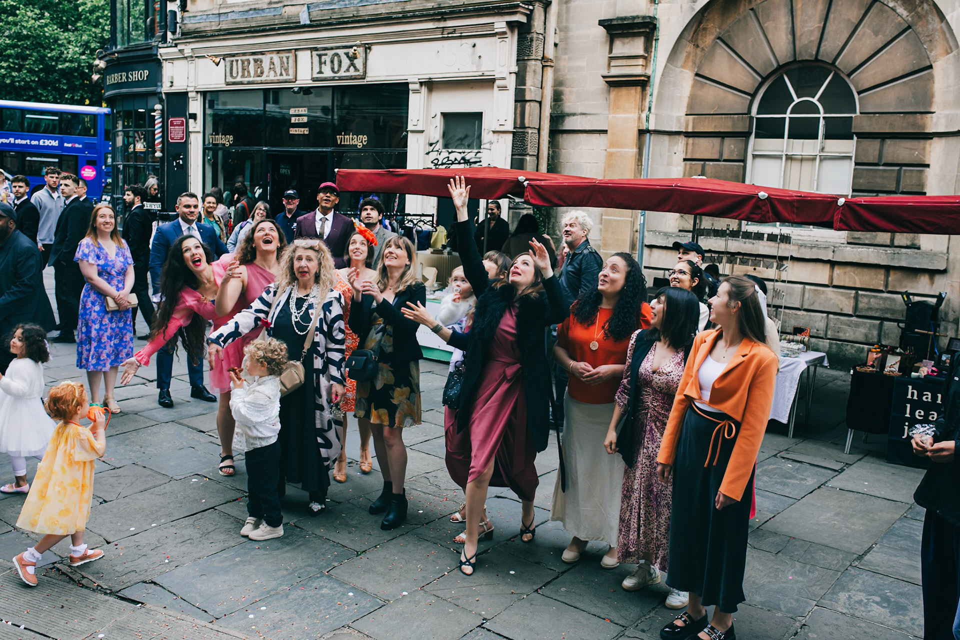 Louis and Anias Wedding in Bristol, ceremony at the Old Council Office in the City Centre with Photos in Castle park and along the river reception at Caribbean Croft on Gloucester Road