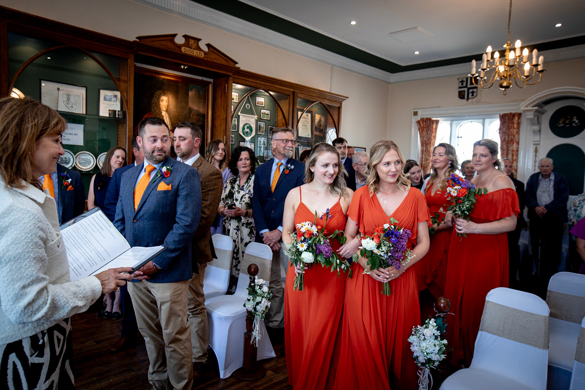 Holly and Olivers wedding that took place on 10th May 2025 with the ceremony taking place at Shaftesbury Town Hall photos on the Famouse Gold Hill and reception at a local house.
