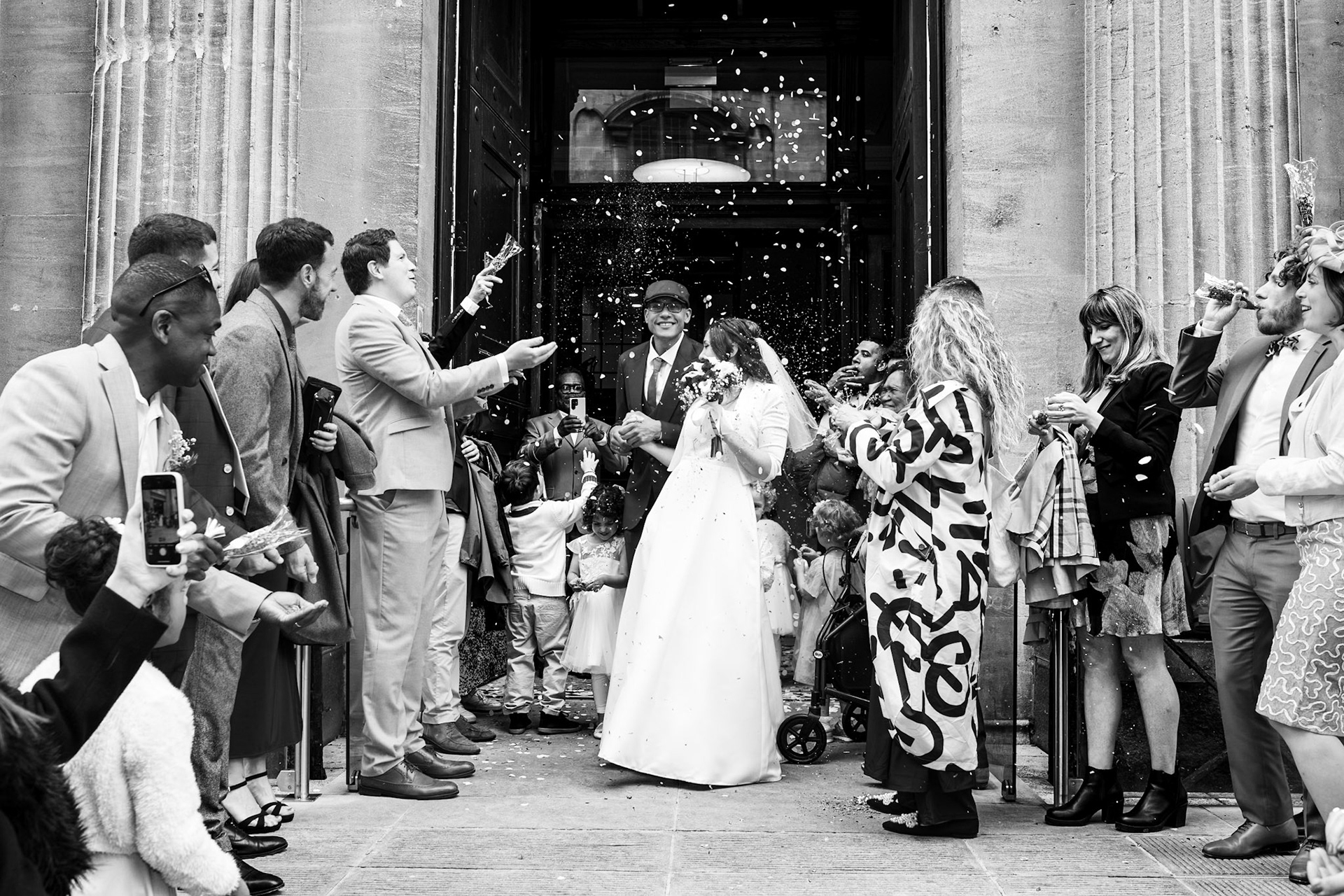 Louis and Anias Wedding in Bristol, ceremony at the Old Council Office in the City Centre with Photos in Castle park and along the river reception at Caribbean Croft on Gloucester Road