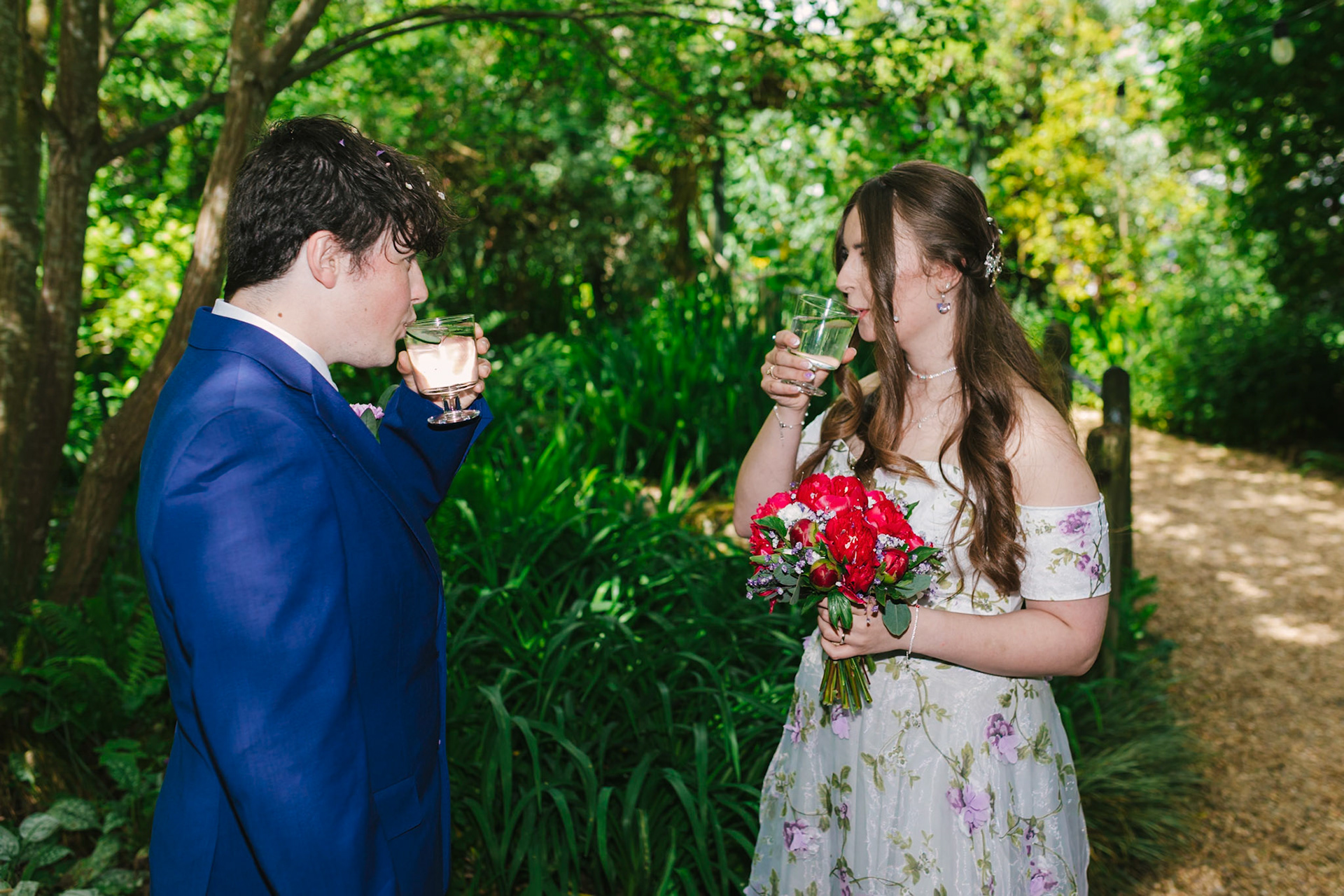 Lia and Sams Wonderful Wedding on the 25th May 2025 with the ceremony taking place at Upwey Wishing Well, the reception taking place at the Centenery Club in Weymouth, this was of my split weddings packages.