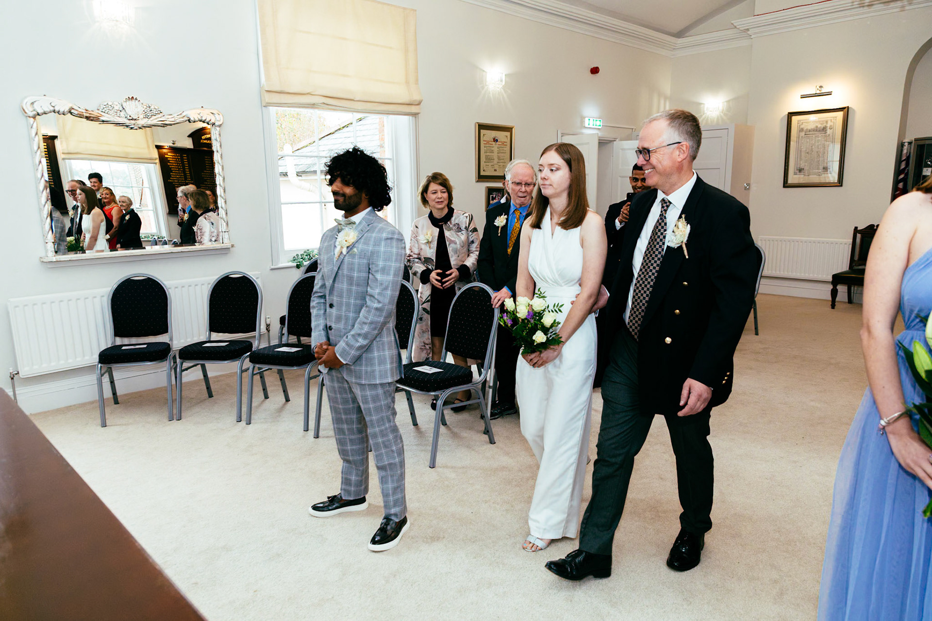 Ellie and Dimals Wedding photos taken at Wimborne Town Hall and The Rosemary resteraunt in Wimborne