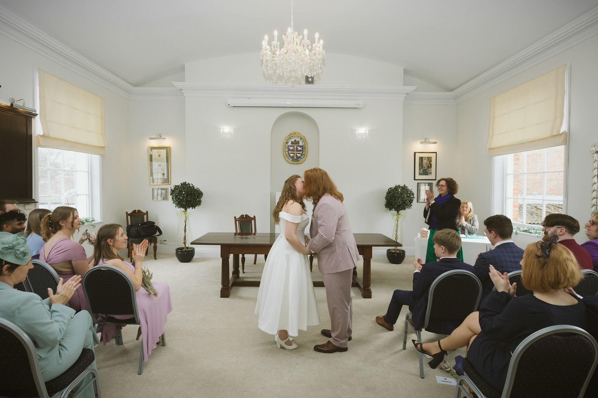 Logan and Jordans Wedding at Wimborne in March 2025