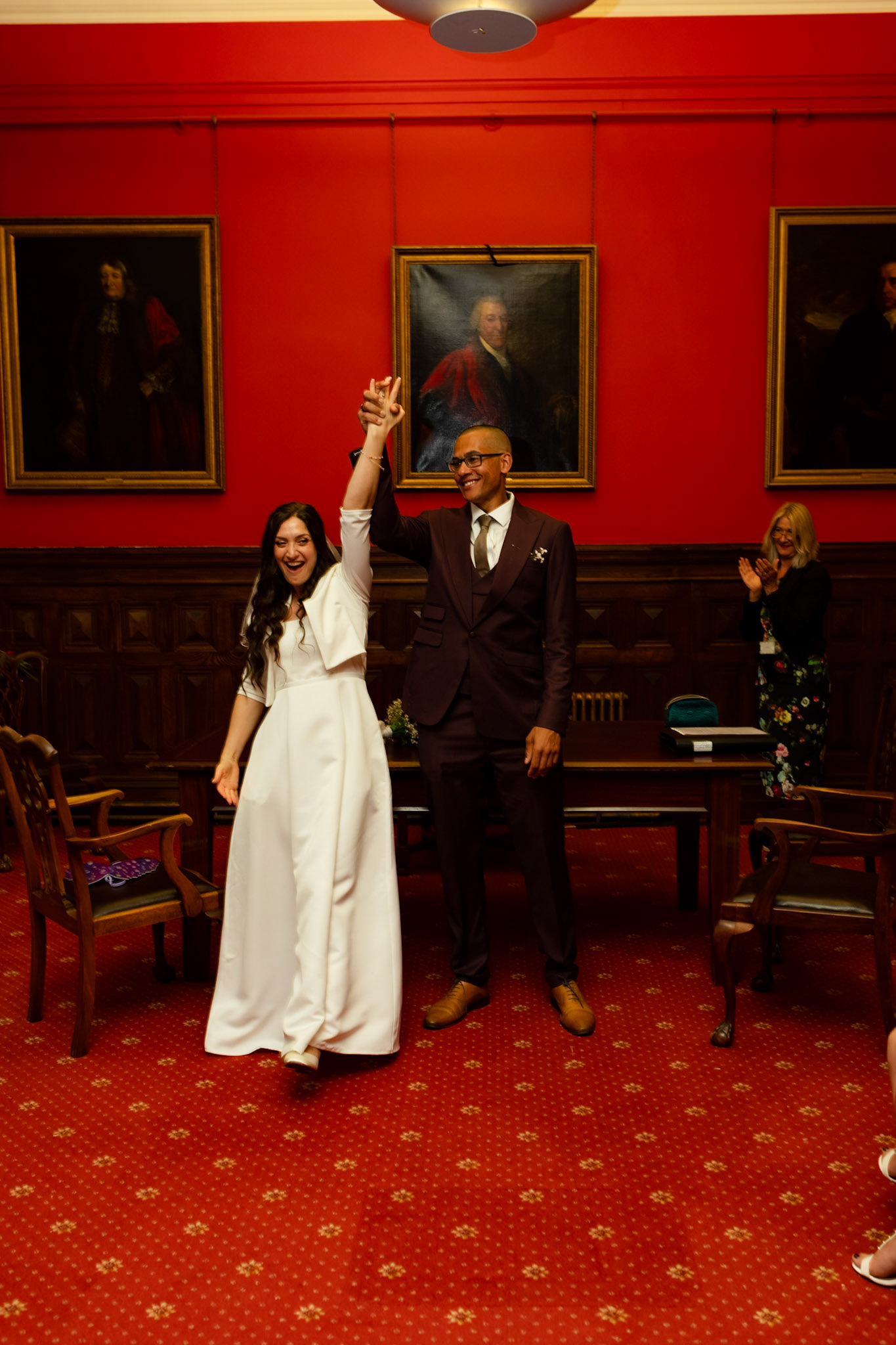 Louis and Anias Wedding in Bristol, ceremony at the Old Council Office in the City Centre with Photos in Castle park and along the river reception at Caribbean Croft on Gloucester Road