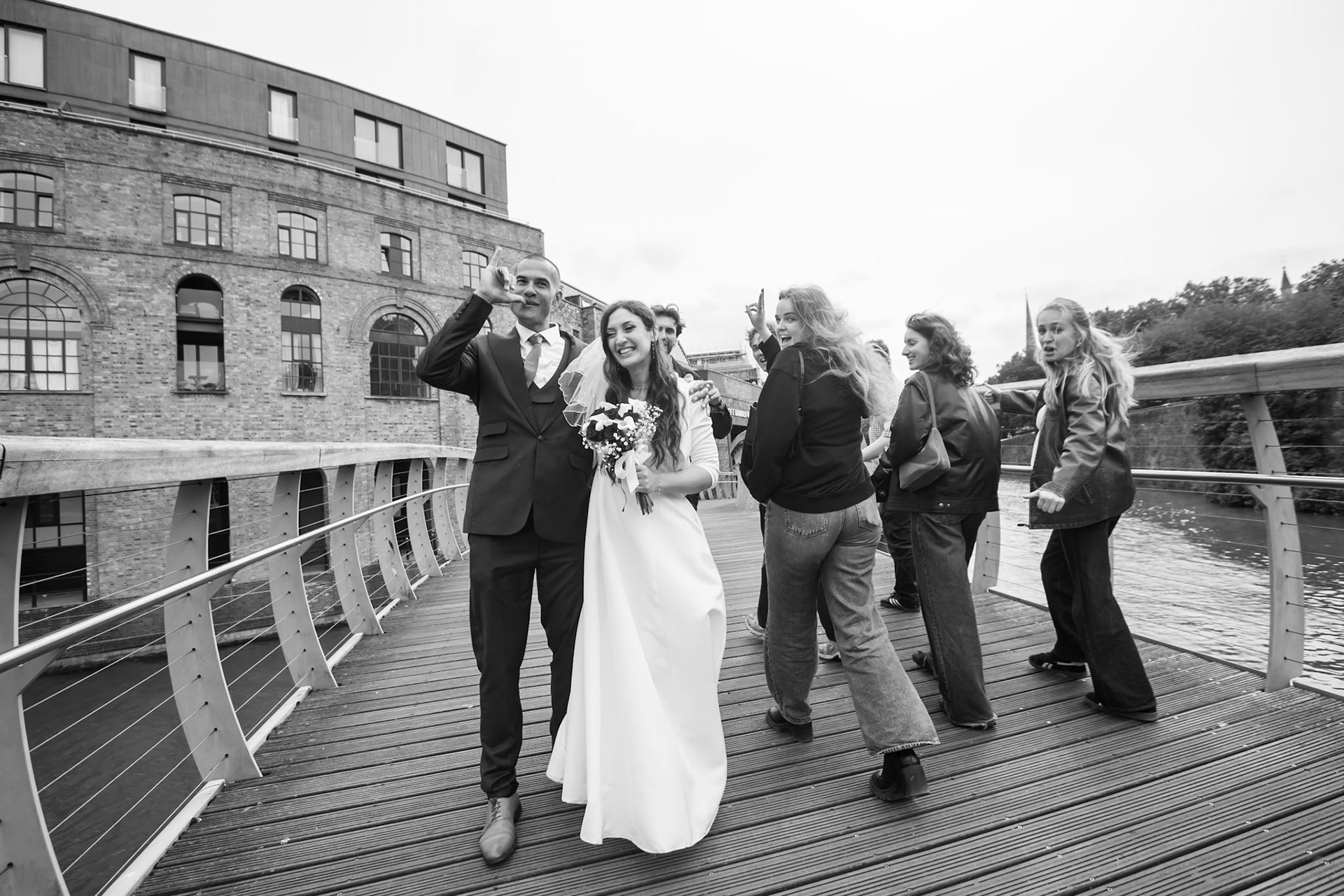 Louis and Anias Wedding in Bristol, ceremony at the Old Council Office in the City Centre with Photos in Castle park and along the river reception at Caribbean Croft on Gloucester Road