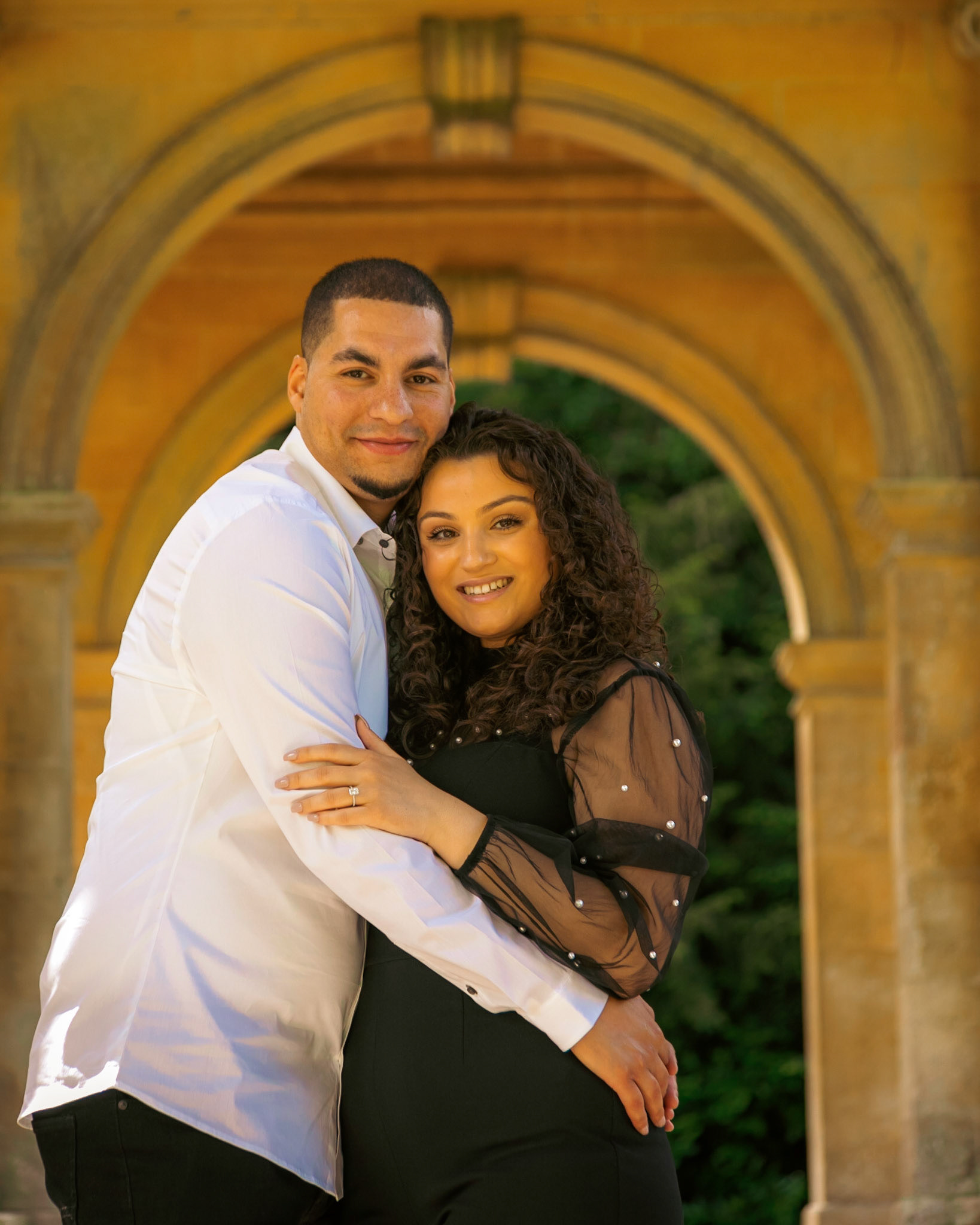 Engagement Shoot at Prior Park Bath North Somerset