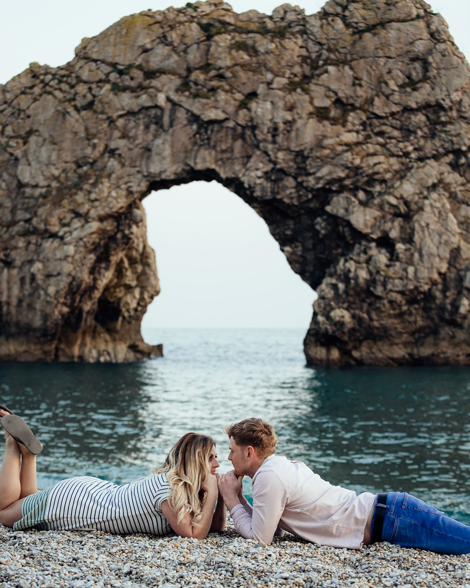 Engagement Photography Shoot at Durdle Door Dorset