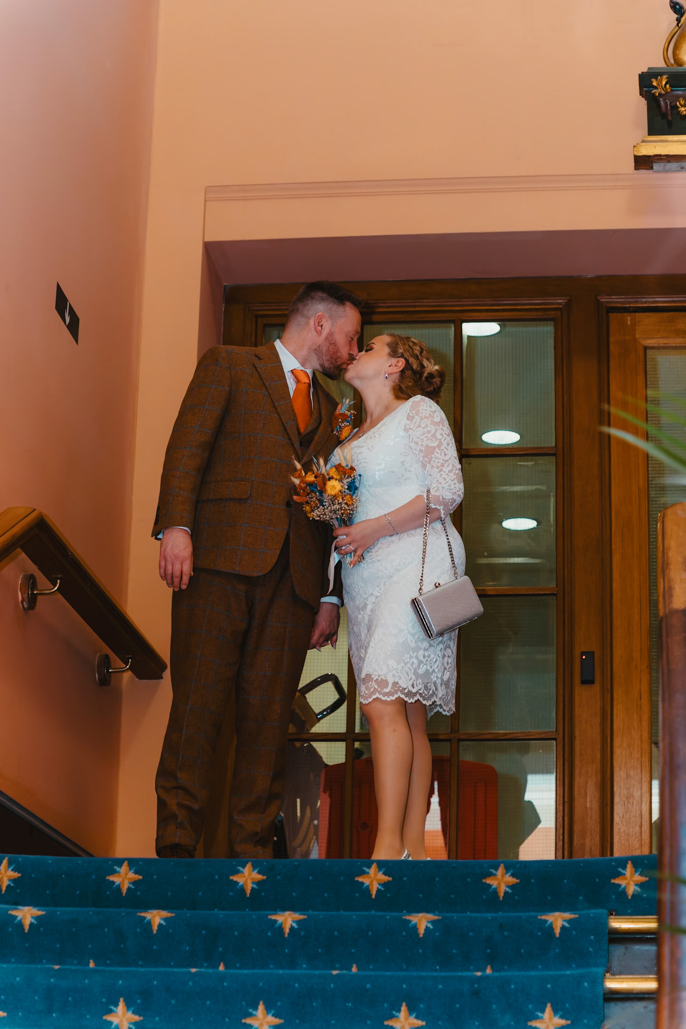 Nicole and Phils Fabulous Wedding Pictures taken at the Old Council House in Bristol on the 6th November 2023