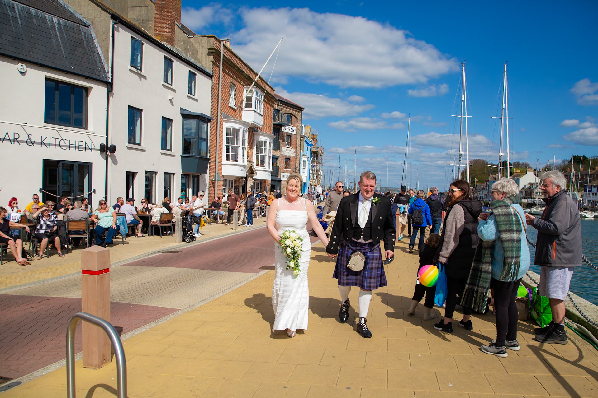 DMicheal and Diannes Wedding that took place in the beautiful seaside town of Weymouth on the 20th April 2024