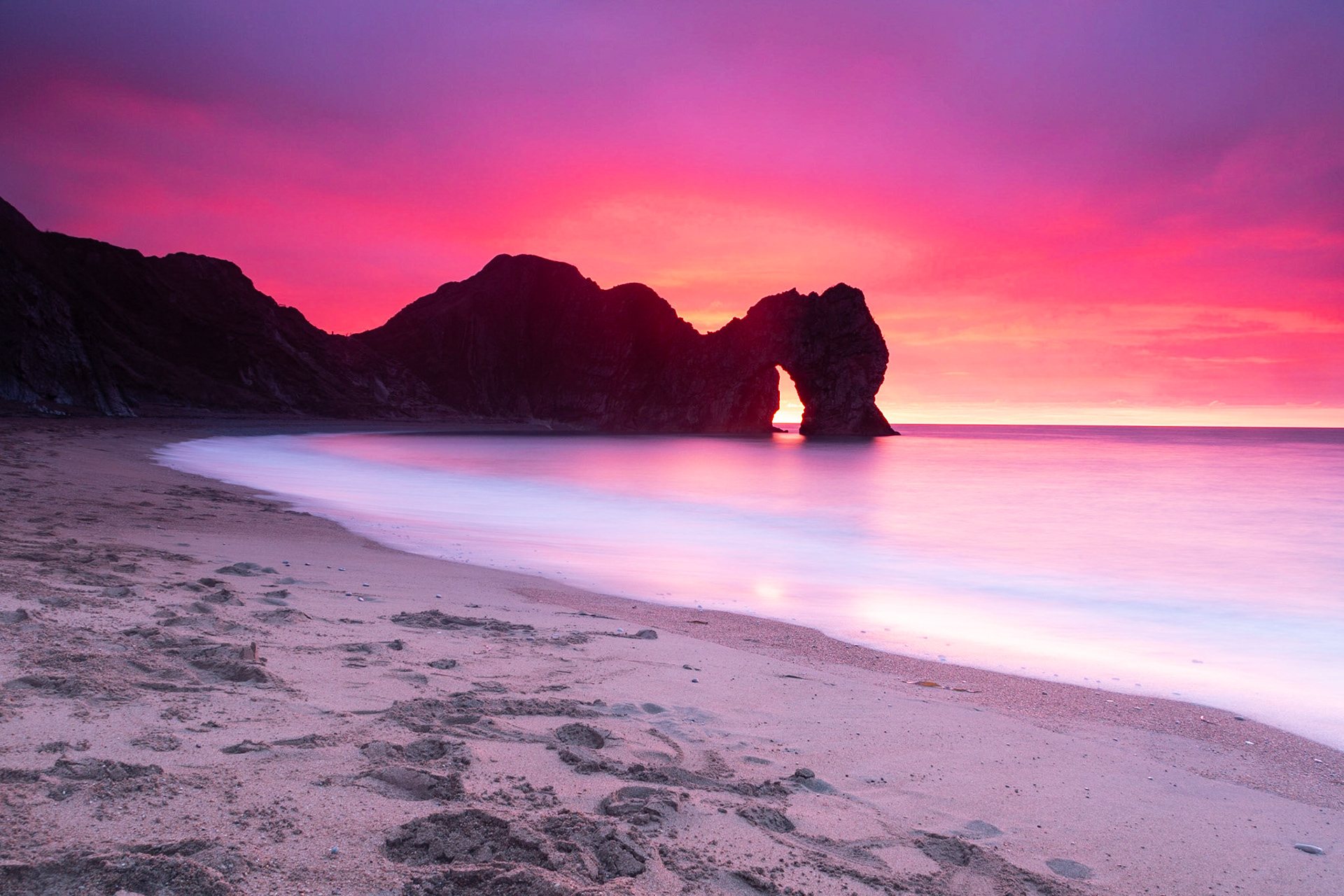 Durdle Door at Sunrise Boxing Day 2018