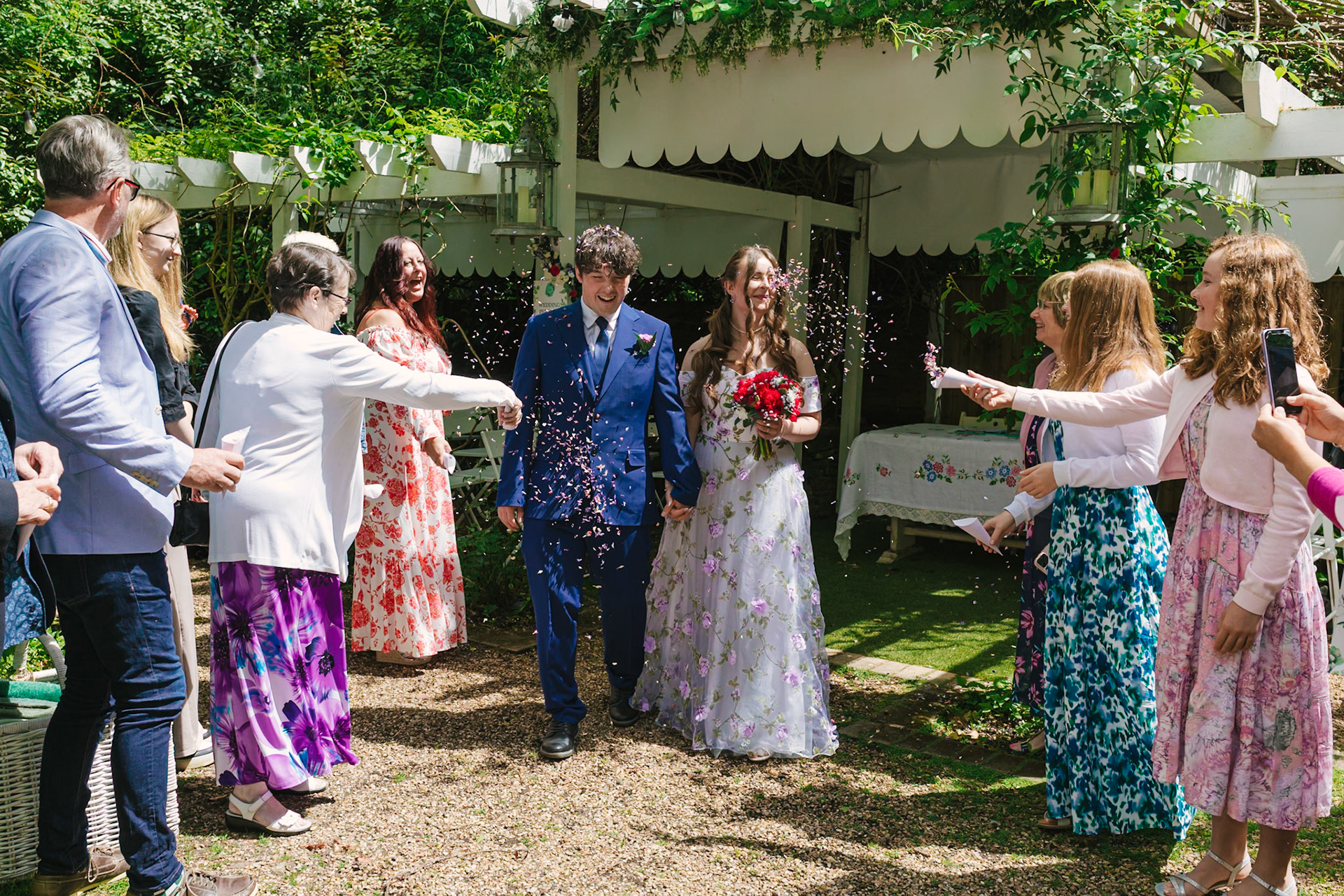 Lia and Sams Wonderful Wedding on the 25th May 2025 with the ceremony taking place at Upwey Wishing Well, the reception taking place at the Centenery Club in Weymouth, this was of my split weddings packages.