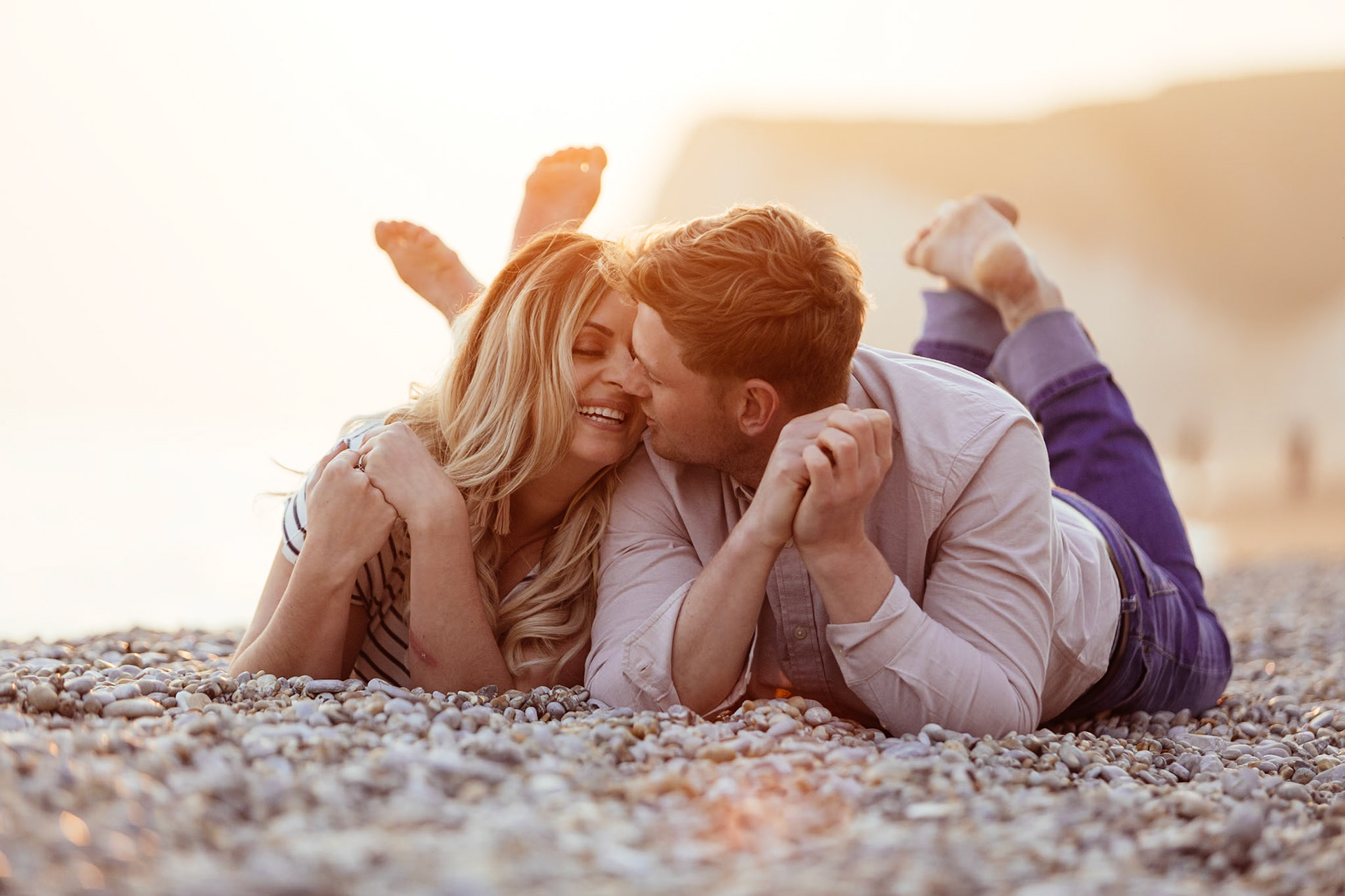 Engagement Photography Shoot at Durdle Door Dorset