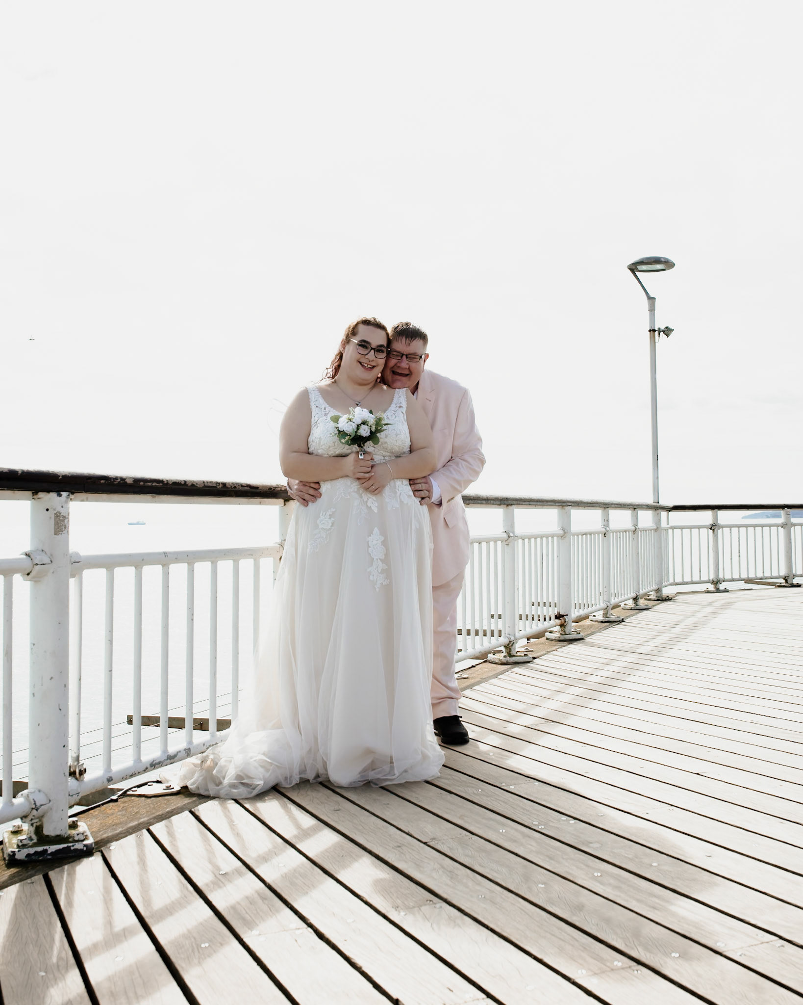Autumn and Roberts Wedding in Bournemouth, cereomany at Bournemouth Town Hall and Photos along Bournemouth Seafront