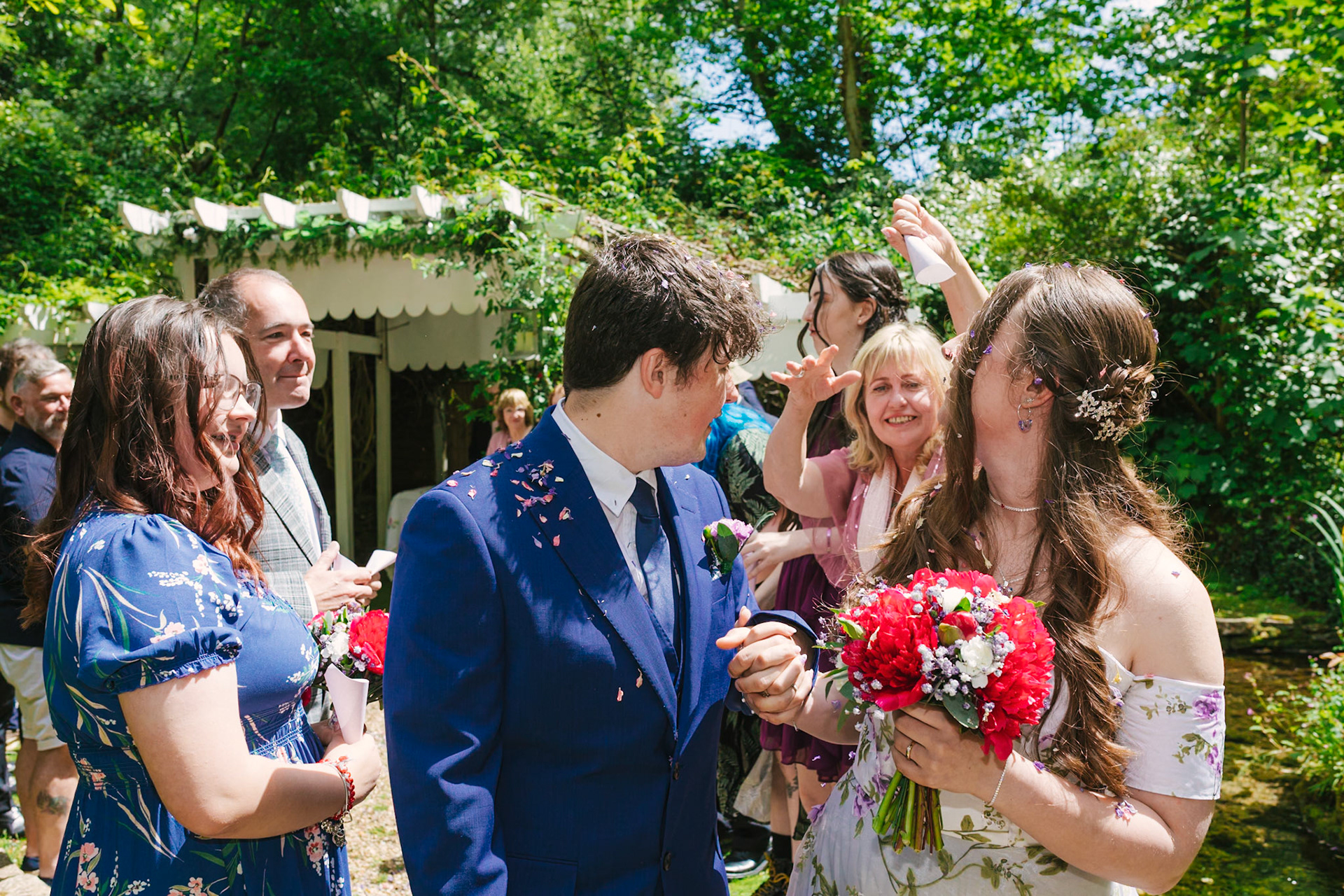 Lia and Sams Wonderful Wedding on the 25th May 2025 with the ceremony taking place at Upwey Wishing Well, the reception taking place at the Centenery Club in Weymouth, this was of my split weddings packages.