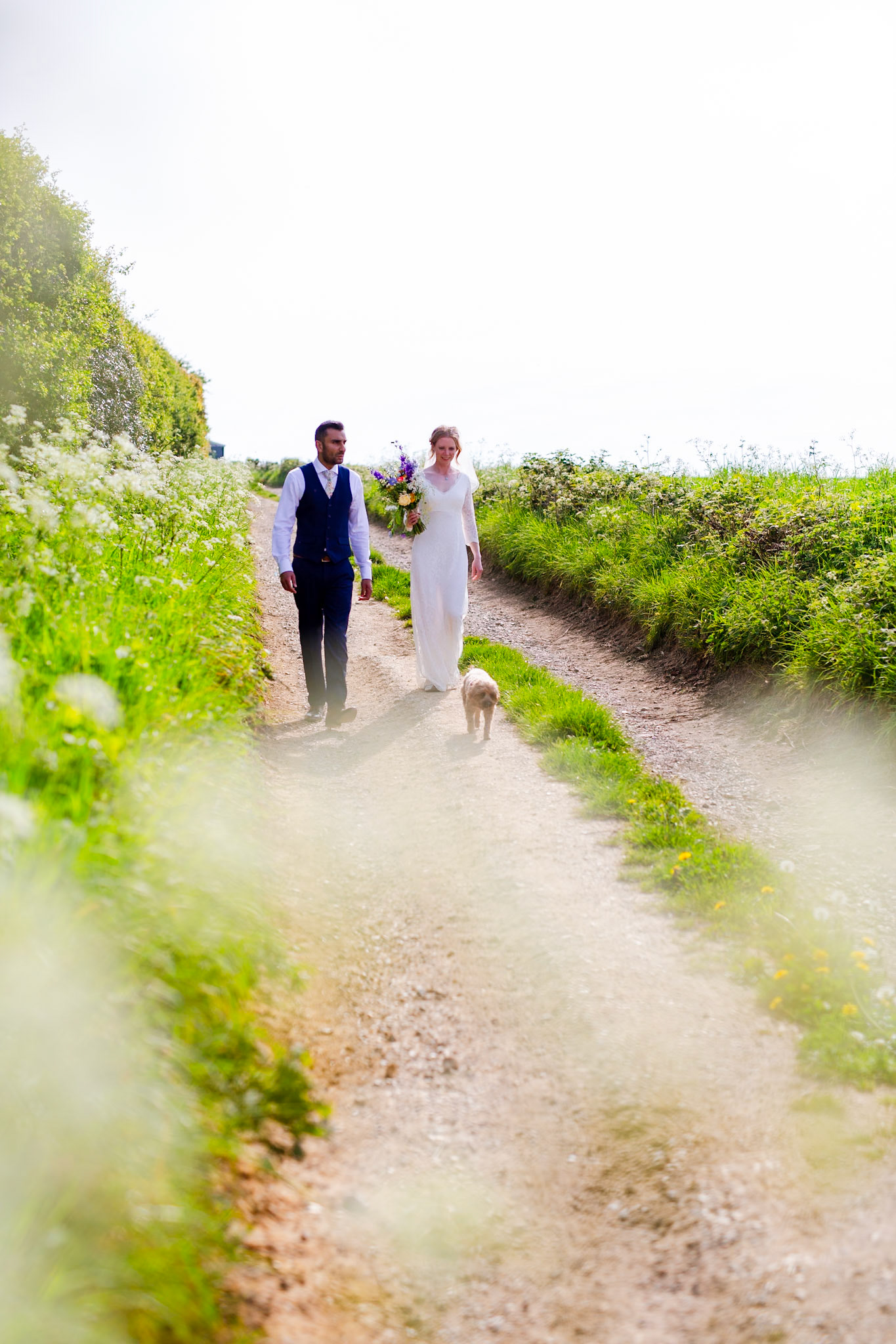 Pictures from Jay and Flo's beautiful spring wedding that took place at Shaftesbury in North Dorset and