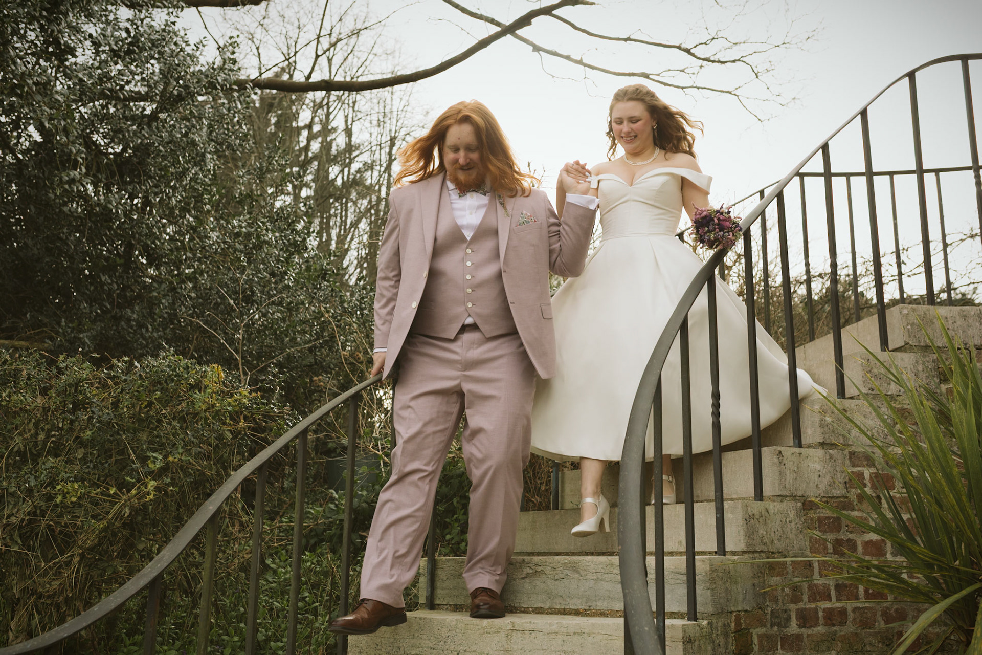 Logan and Jordans Wedding at Wimborne in March 2025