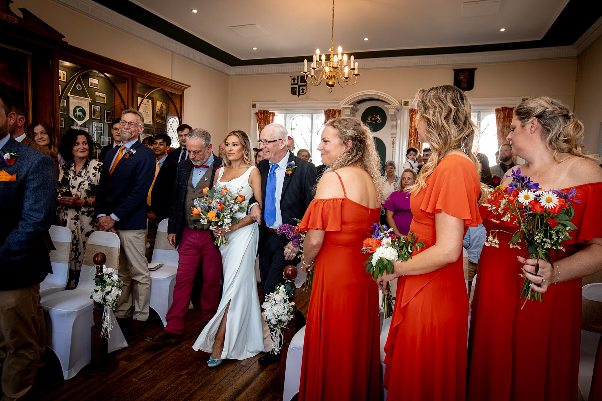 Holly and Olivers wedding that took place on 10th May 2025 with the ceremony taking place at Shaftesbury Town Hall photos on the Famouse Gold Hill and reception at a local house.
