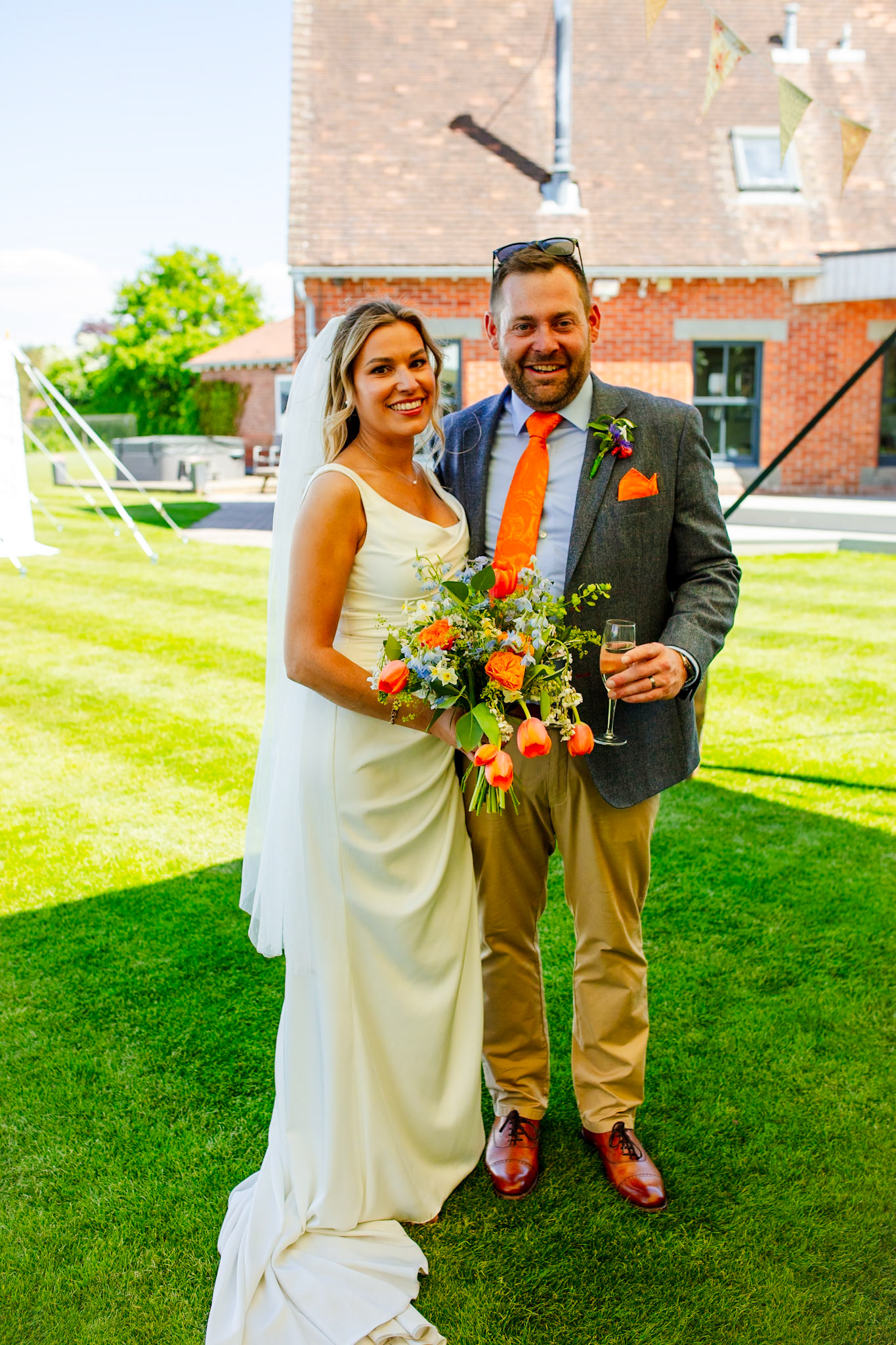 Holly and Olivers wedding that took place on 10th May 2025 with the ceremony taking place at Shaftesbury Town Hall photos on the Famouse Gold Hill and reception at a local house.