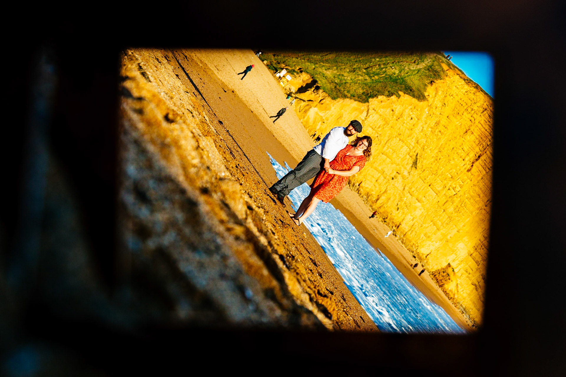 Holly and Shane Engagement Shoot West Bay Dorset