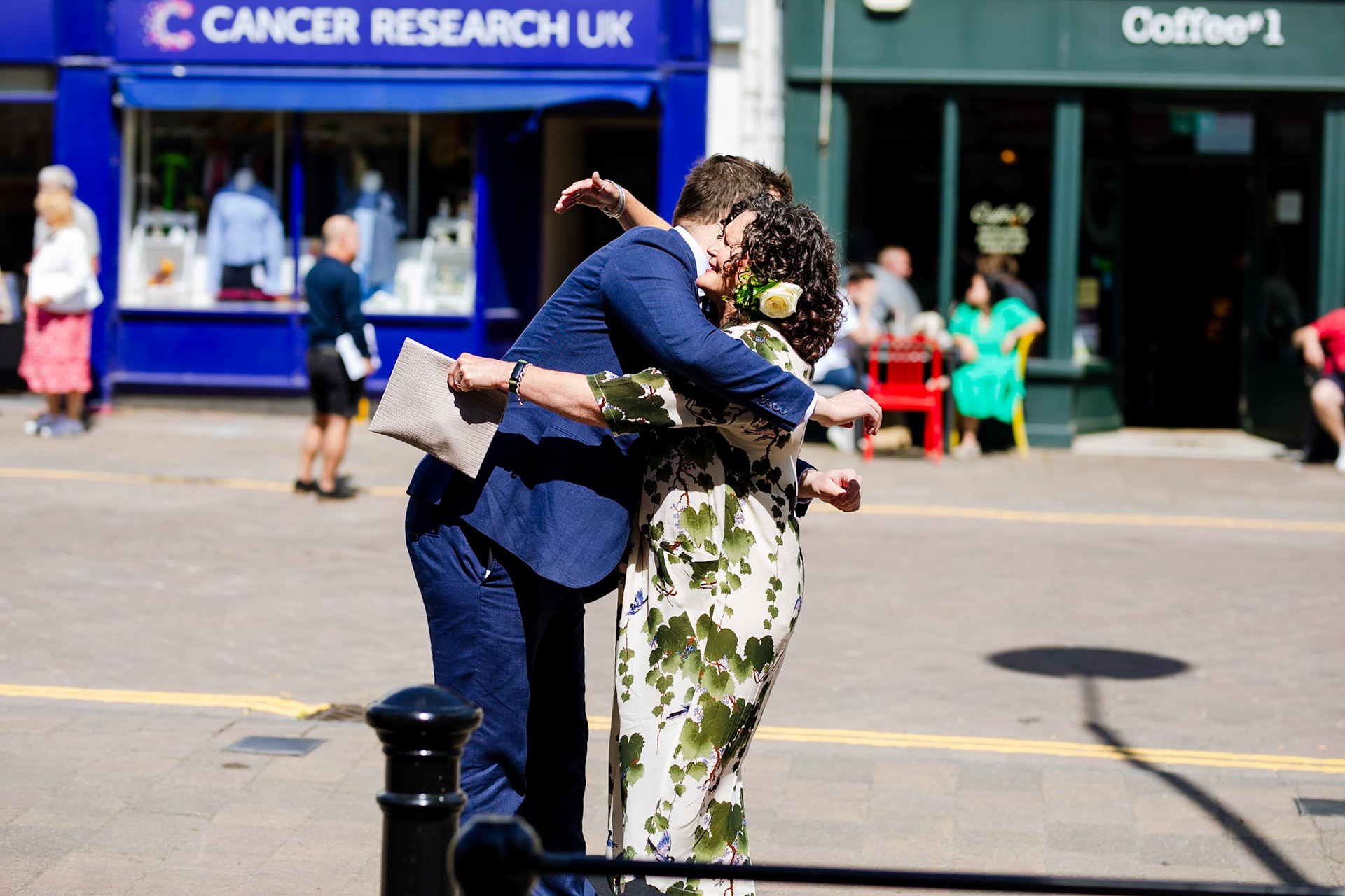 Holly and Olivers wedding that took place on 10th May 2025 with the ceremony taking place at Shaftesbury Town Hall photos on the Famouse Gold Hill and reception at a local house.