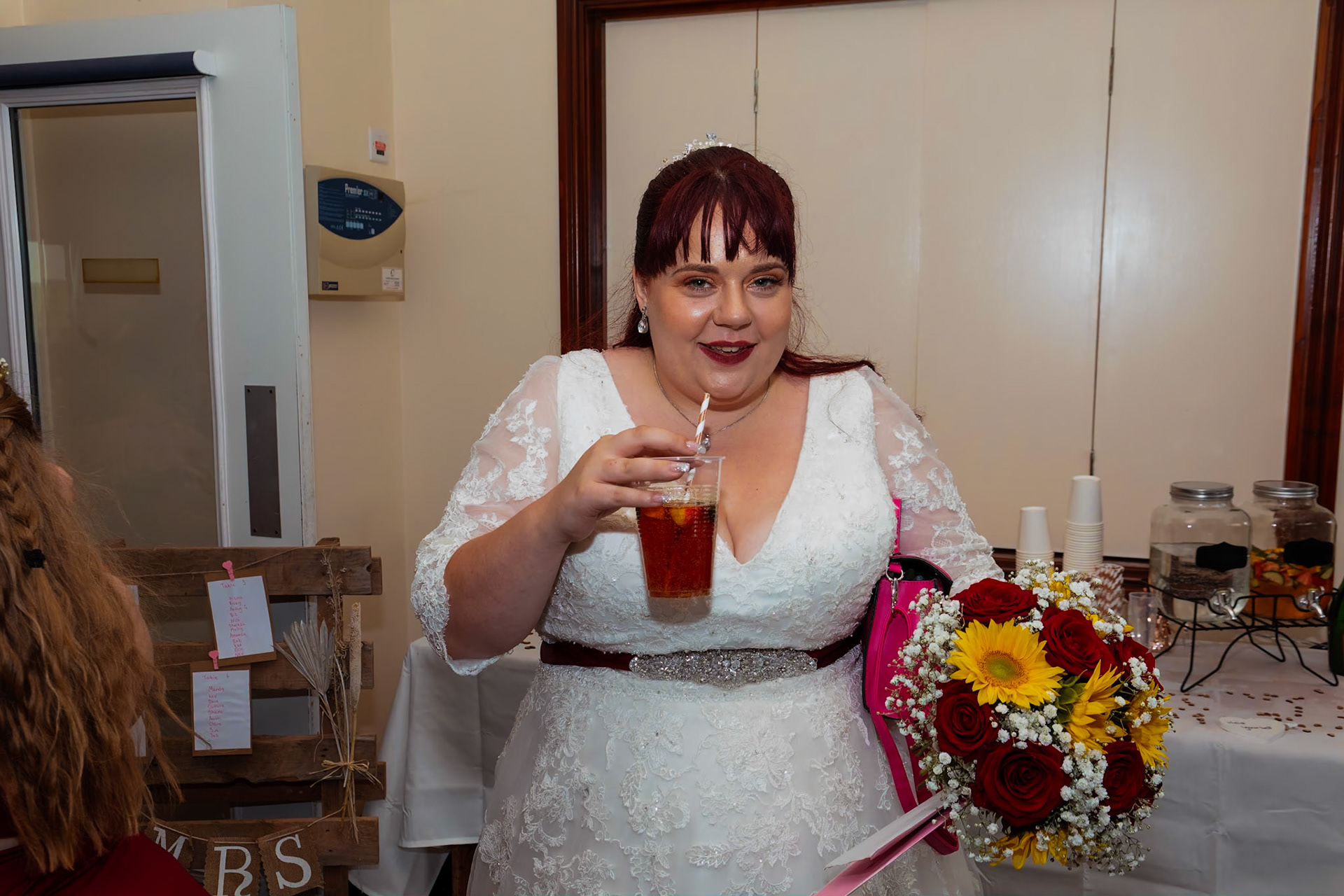 beckie and Steves Wedding Pictures taken in Taunton and the reception at Stoke st Gregory in Somerset.