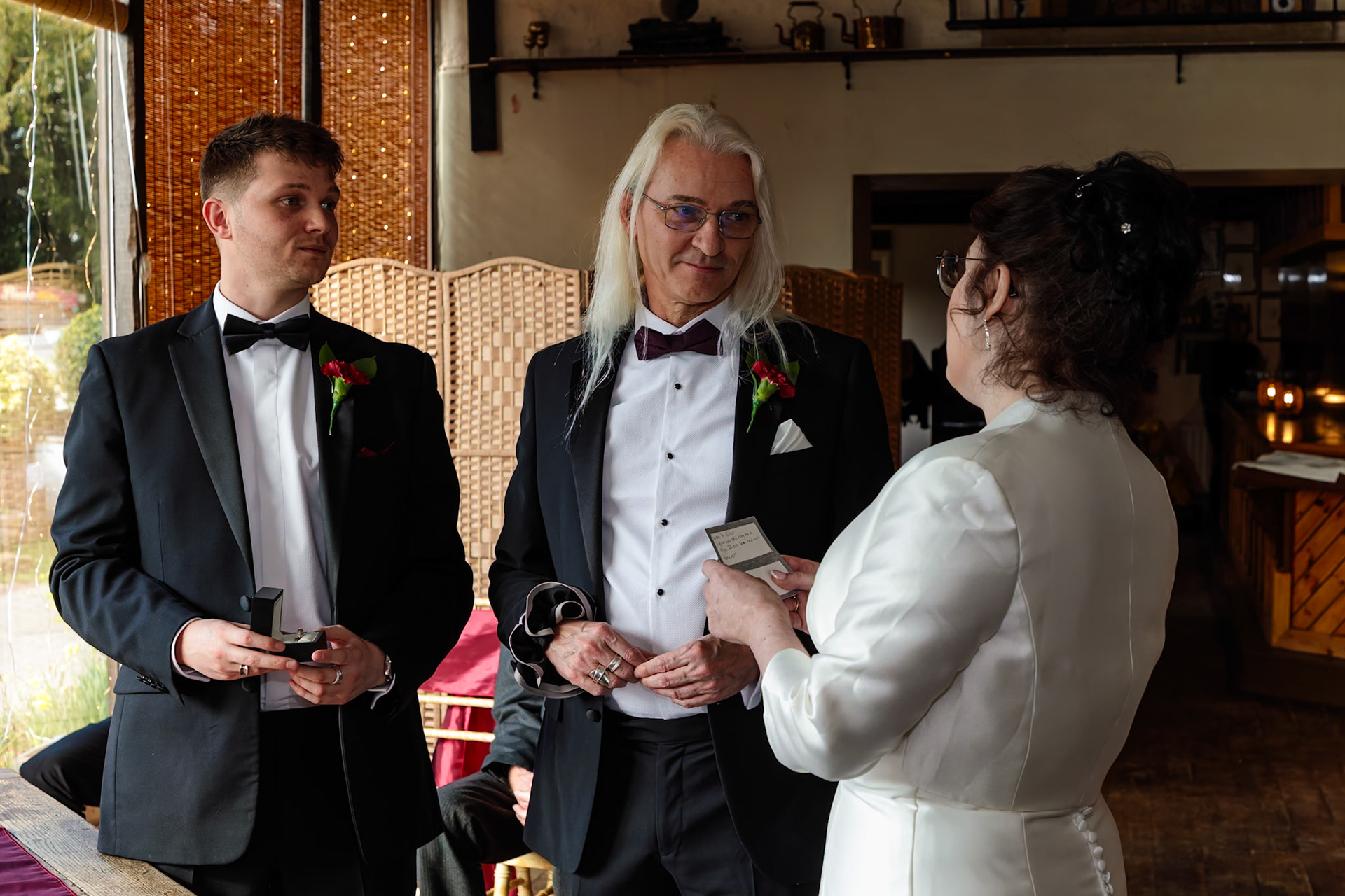 Nicole and Robin Wedding at Haselbury Mill, Haselbury Plucknett, Crewkerne 7th March 2024