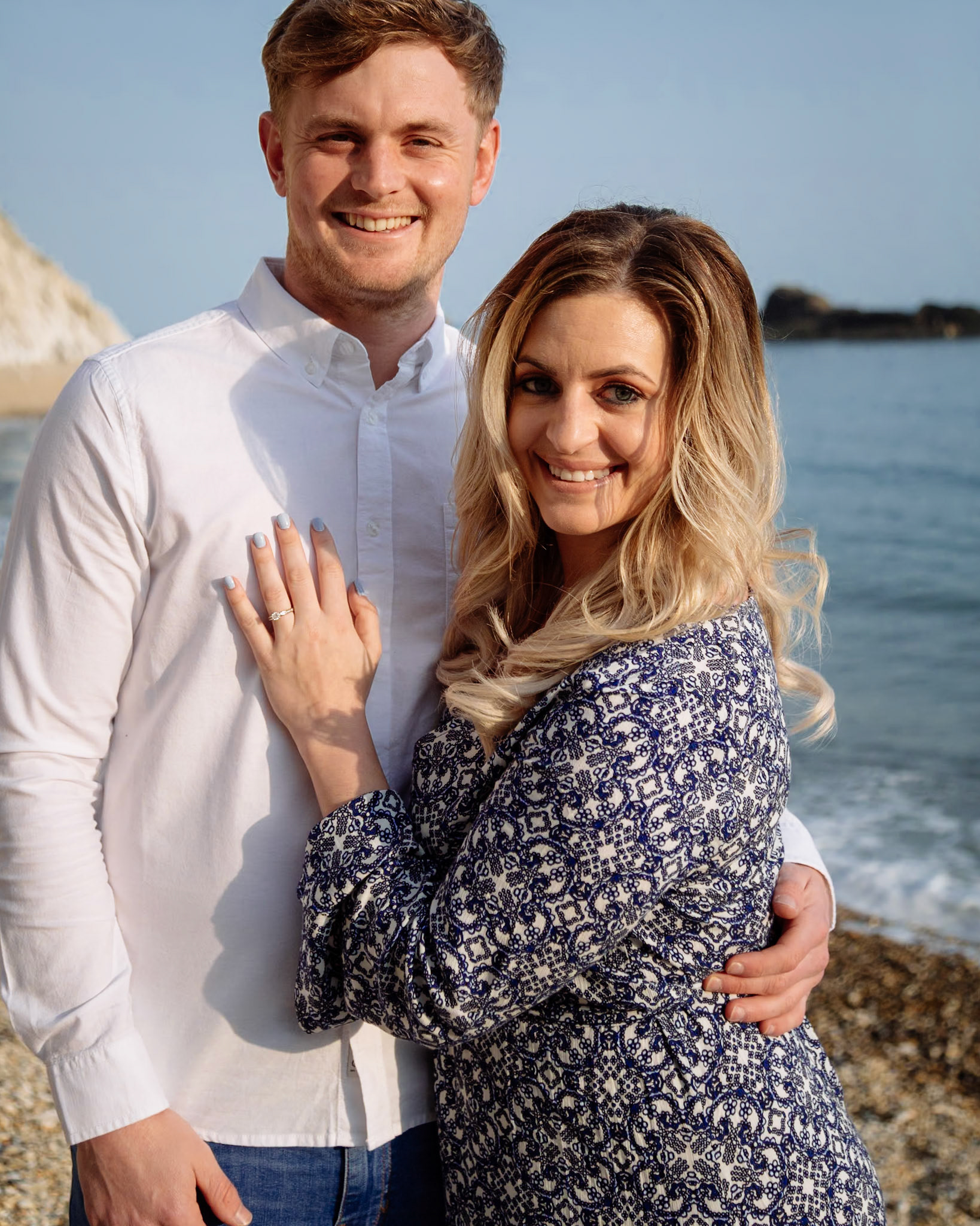 Engagement Photography Shoot at Durdle Door Dorset