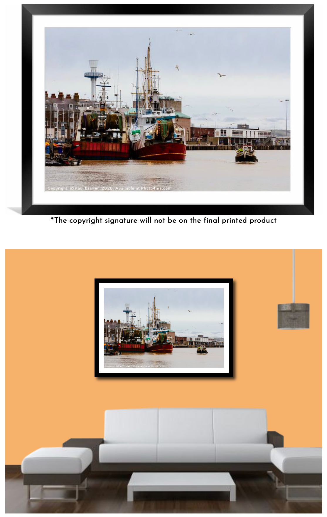 Weymouth Harbour Dorset in Winter