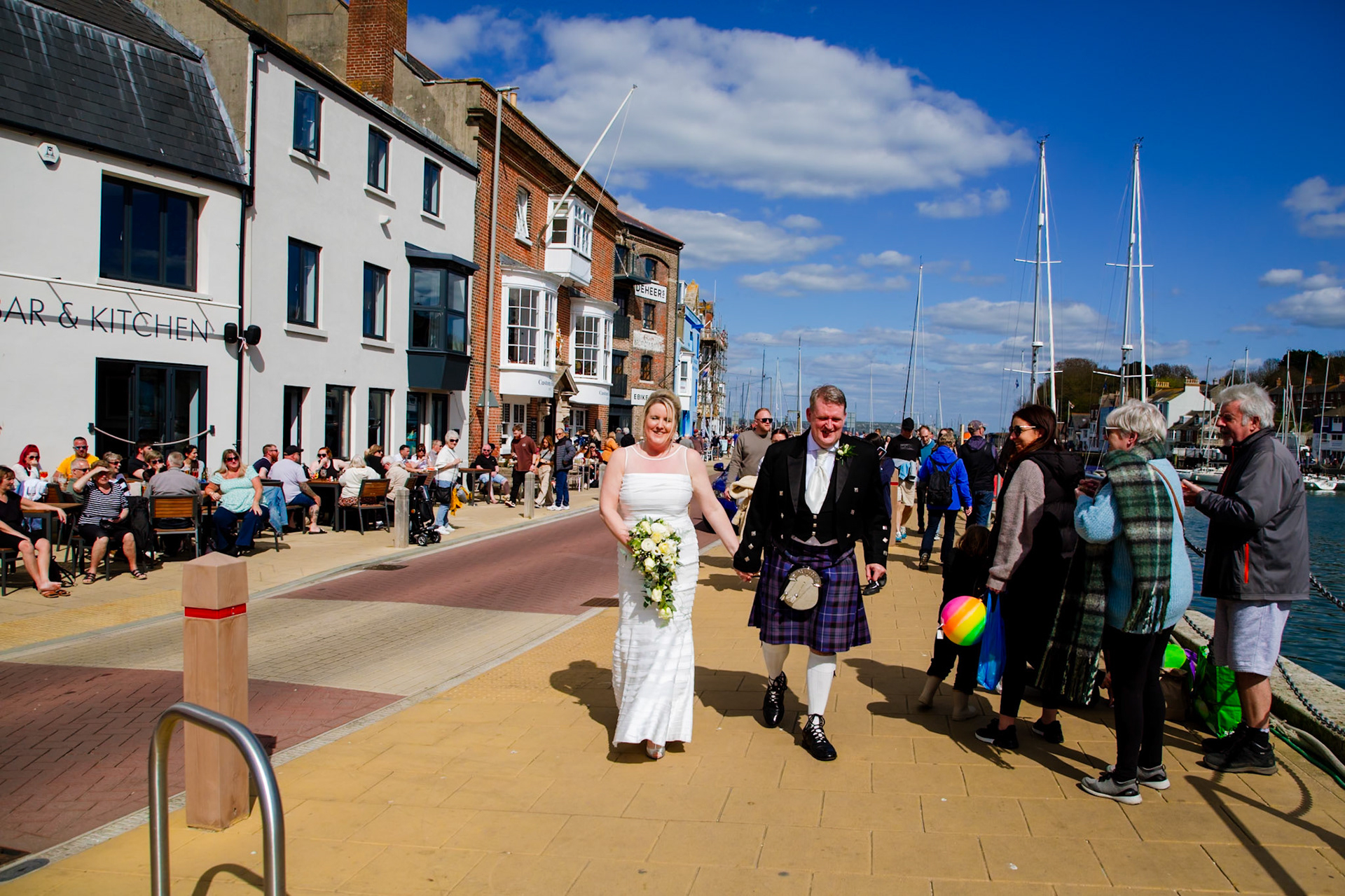 DMicheal and Diannes Wedding that took place in the beautiful seaside town of Weymouth on the 20th April 2024