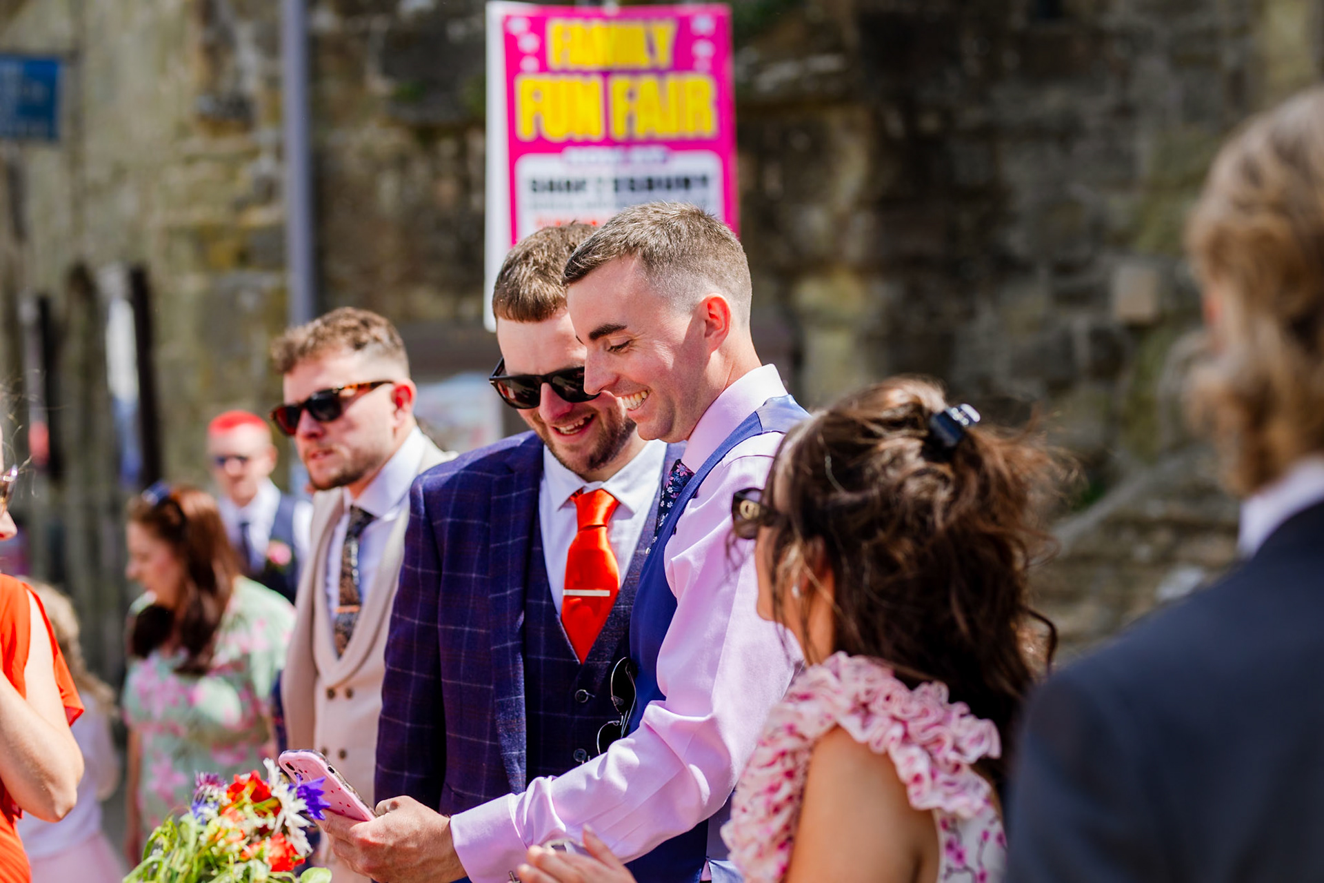 Holly and Olivers wedding that took place on 10th May 2025 with the ceremony taking place at Shaftesbury Town Hall photos on the Famouse Gold Hill and reception at a local house.