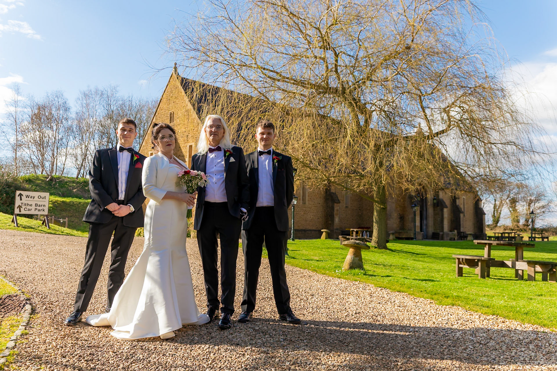 Nicole and Robin Wedding at Haselbury Mill, Haselbury Plucknett, Crewkerne 7th March 2024