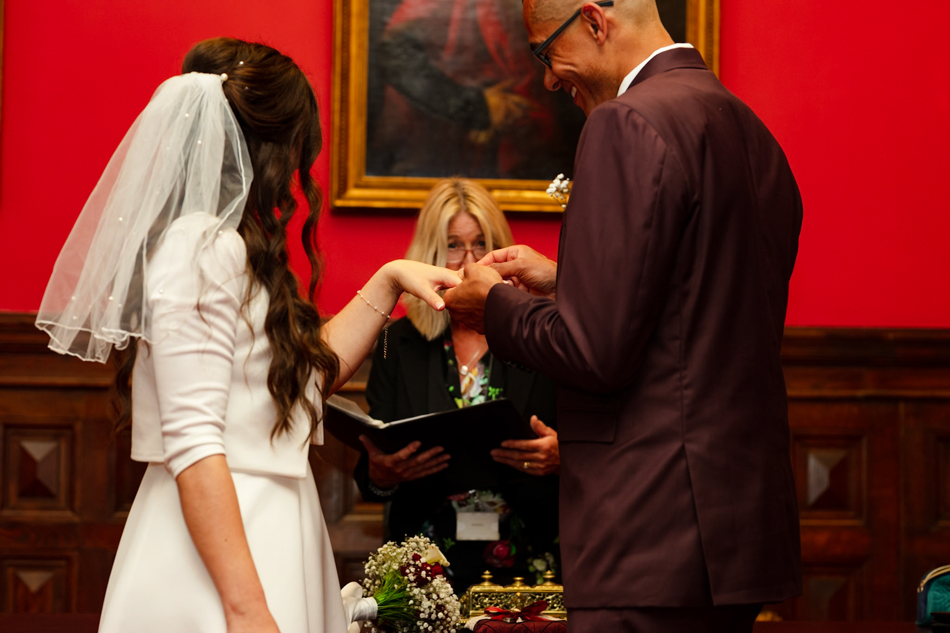 Louis and Anias Wedding in Bristol, ceremony at the Old Council Office in the City Centre with Photos in Castle park and along the river reception at Caribbean Croft on Gloucester Road