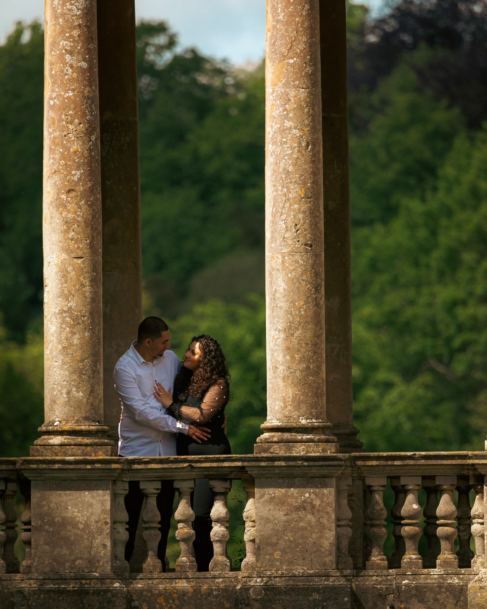Engagement Shoot at Prior Park Bath North Somerset
