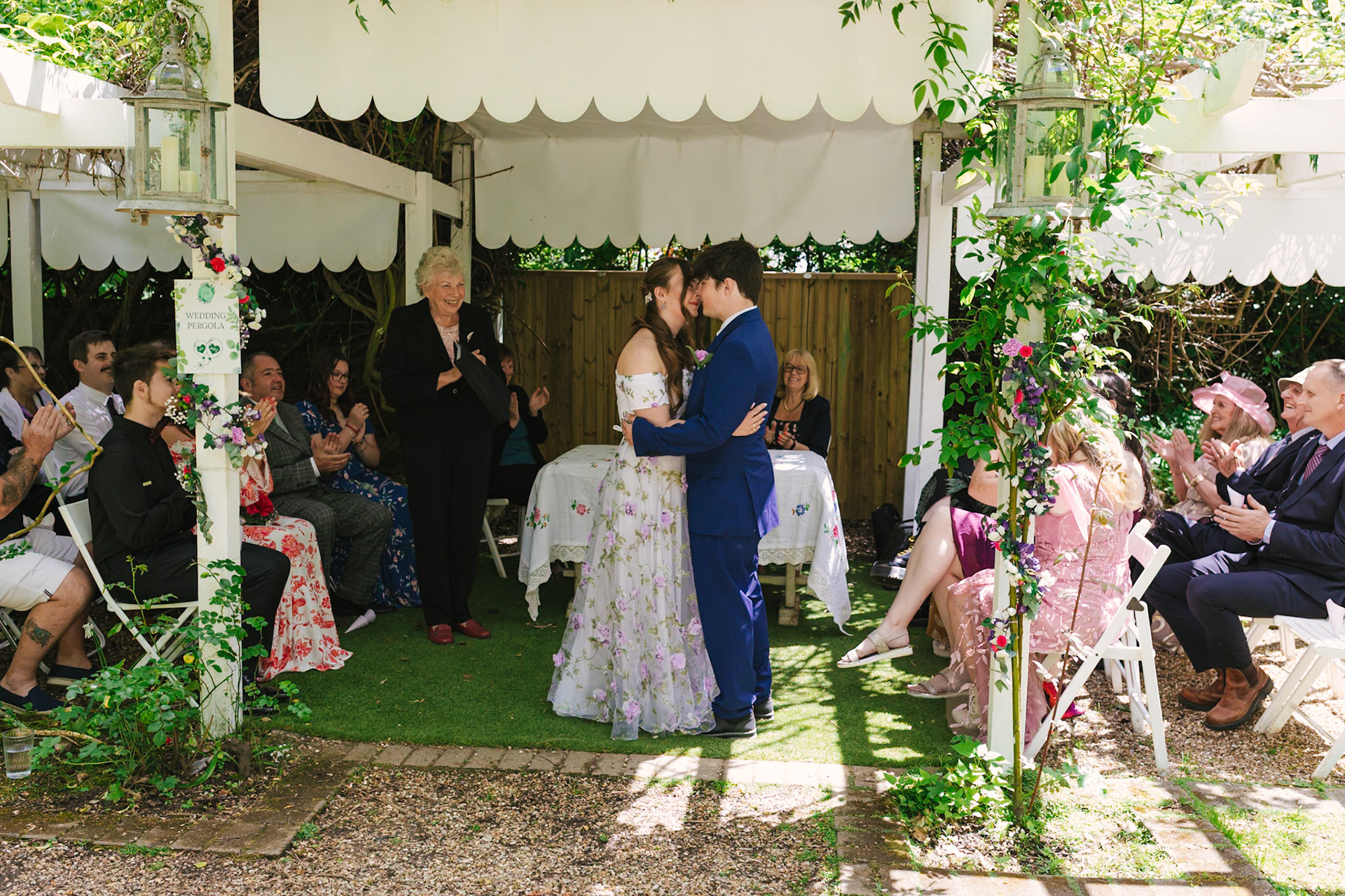 Lia and Sams Wonderful Wedding on the 25th May 2025 with the ceremony taking place at Upwey Wishing Well, the reception taking place at the Centenery Club in Weymouth, this was of my split weddings packages.