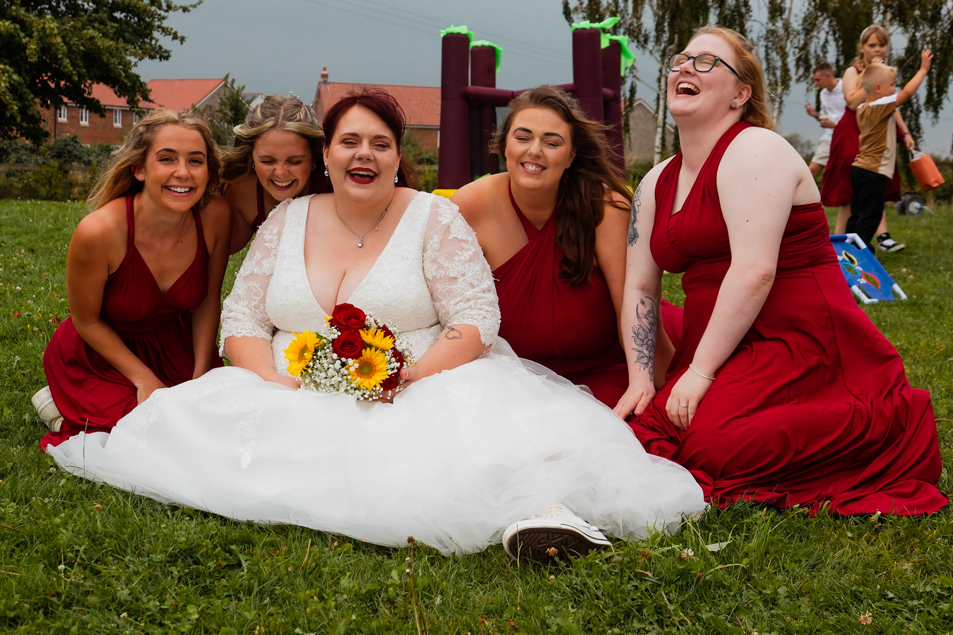 beckie and Steves Wedding Pictures taken in Taunton and the reception at Stoke st Gregory in Somerset.