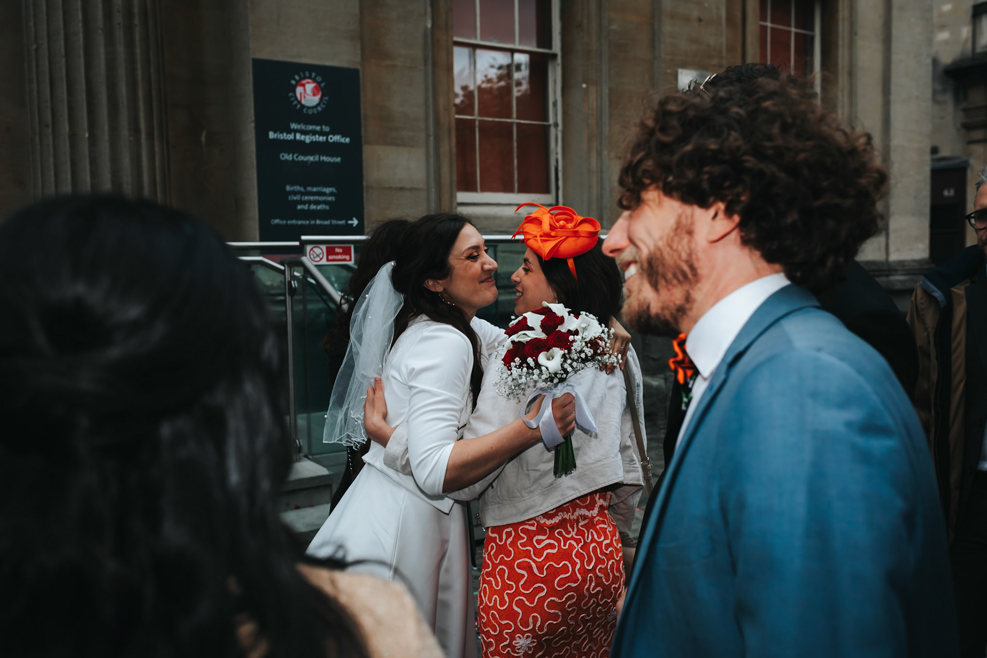 Louis and Anias Wedding in Bristol, ceremony at the Old Council Office in the City Centre with Photos in Castle park and along the river reception at Caribbean Croft on Gloucester Road