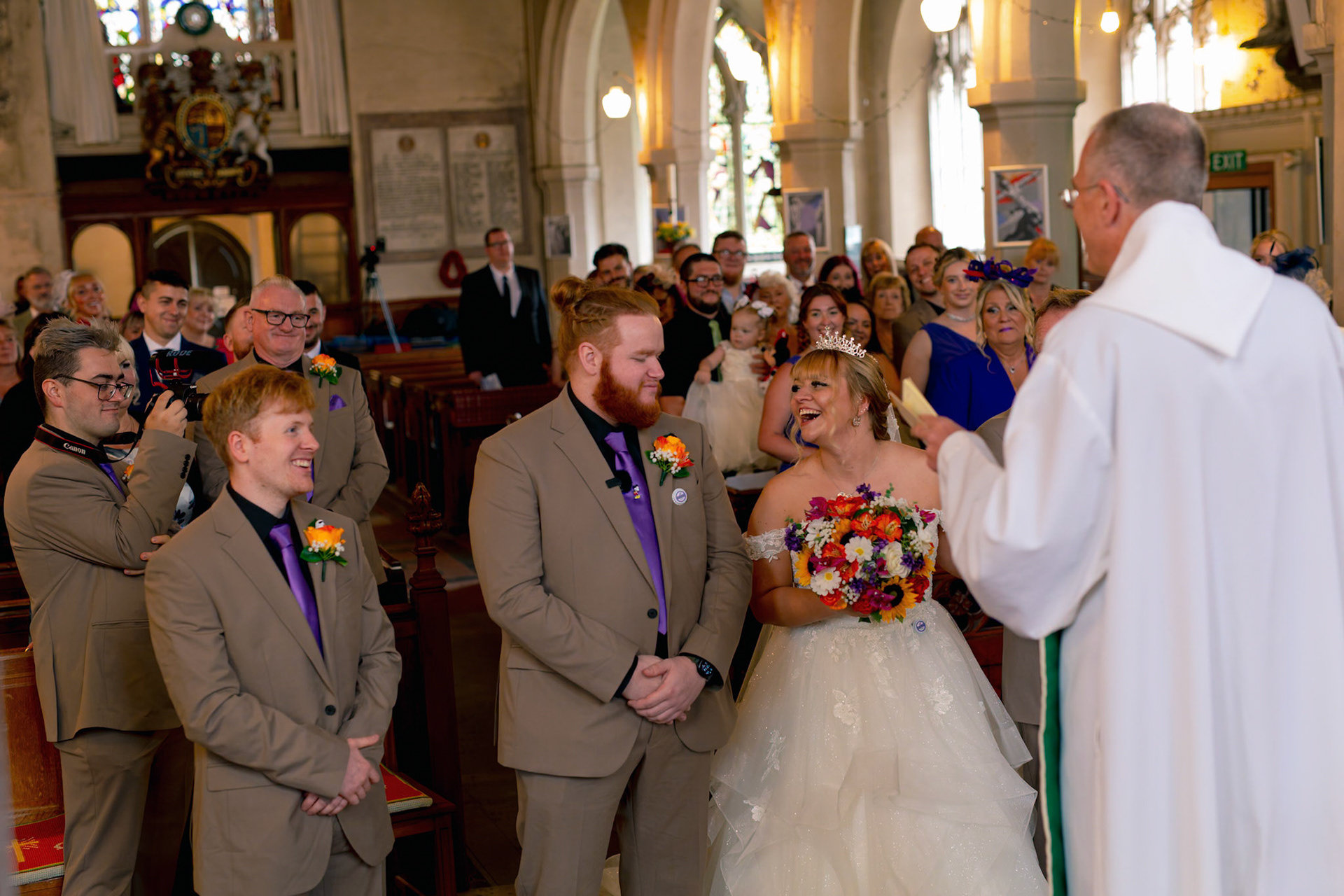 Kara and Seans fabulous Wedding on the 24th August 2024 at the St Thomas Church Exeter and The Lord Haldon Hotel