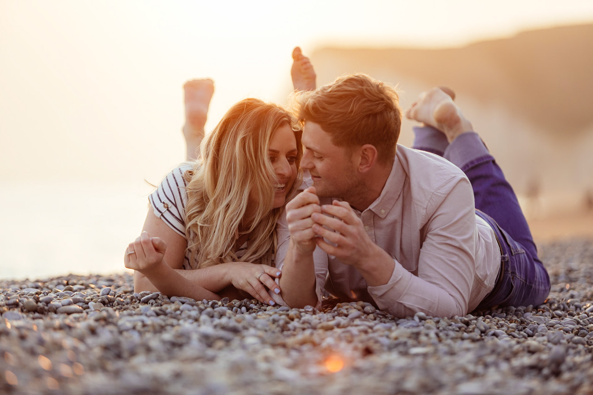 Engagement Photography Shoot at Durdle Door Dorset