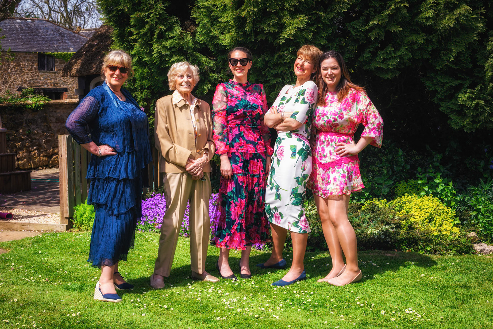 Debbie and Alex's civil partnership pictures taken at Abbey Manor in Yeovil and Ilminster