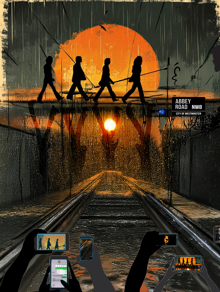 Recreated Beatles Poster for fun